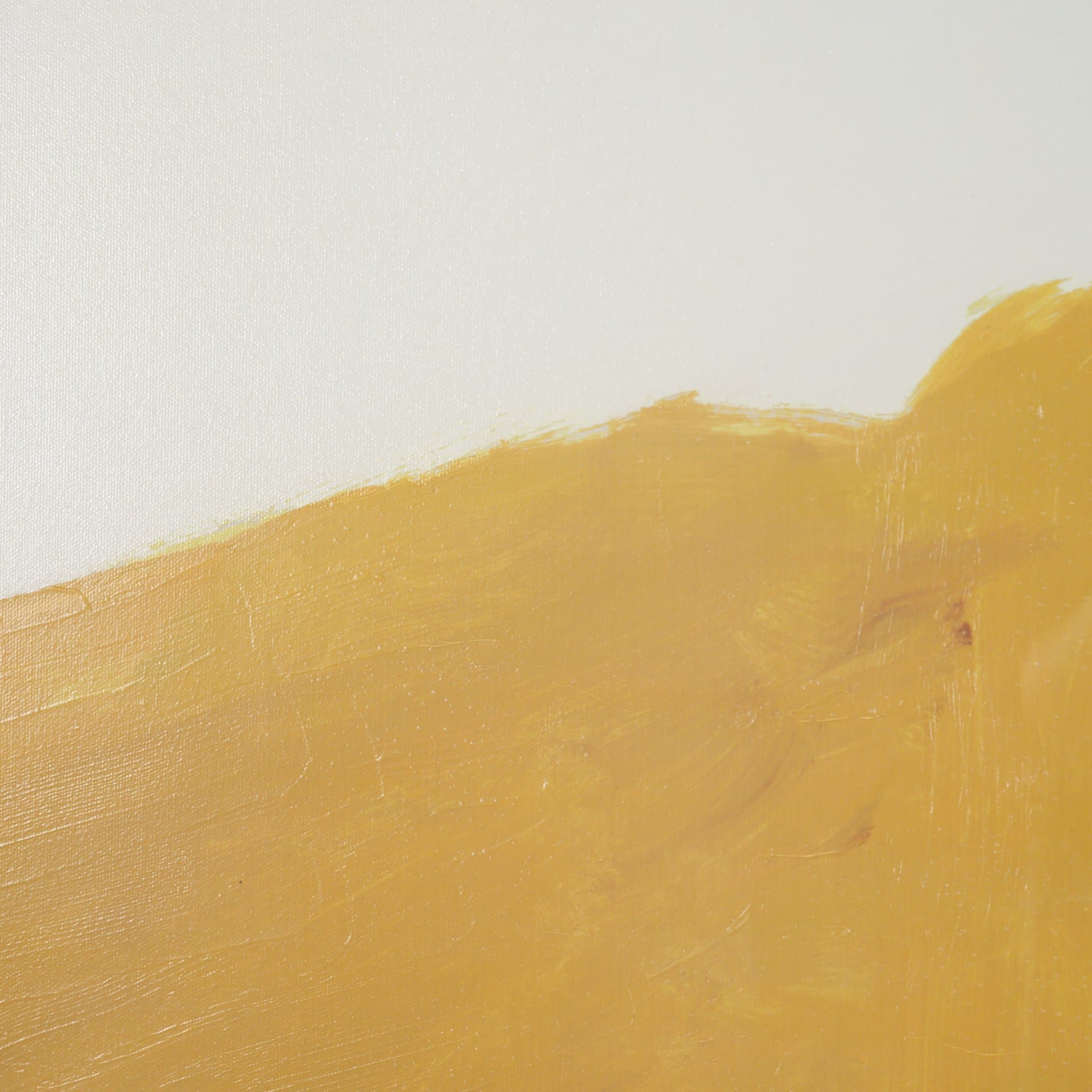 Ochre Horizon by Mercana Studio Textured Framed Artwork Matted under Glass — product photograph