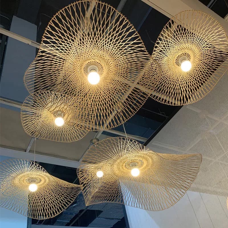 Strawhat Pendant Light — product photograph