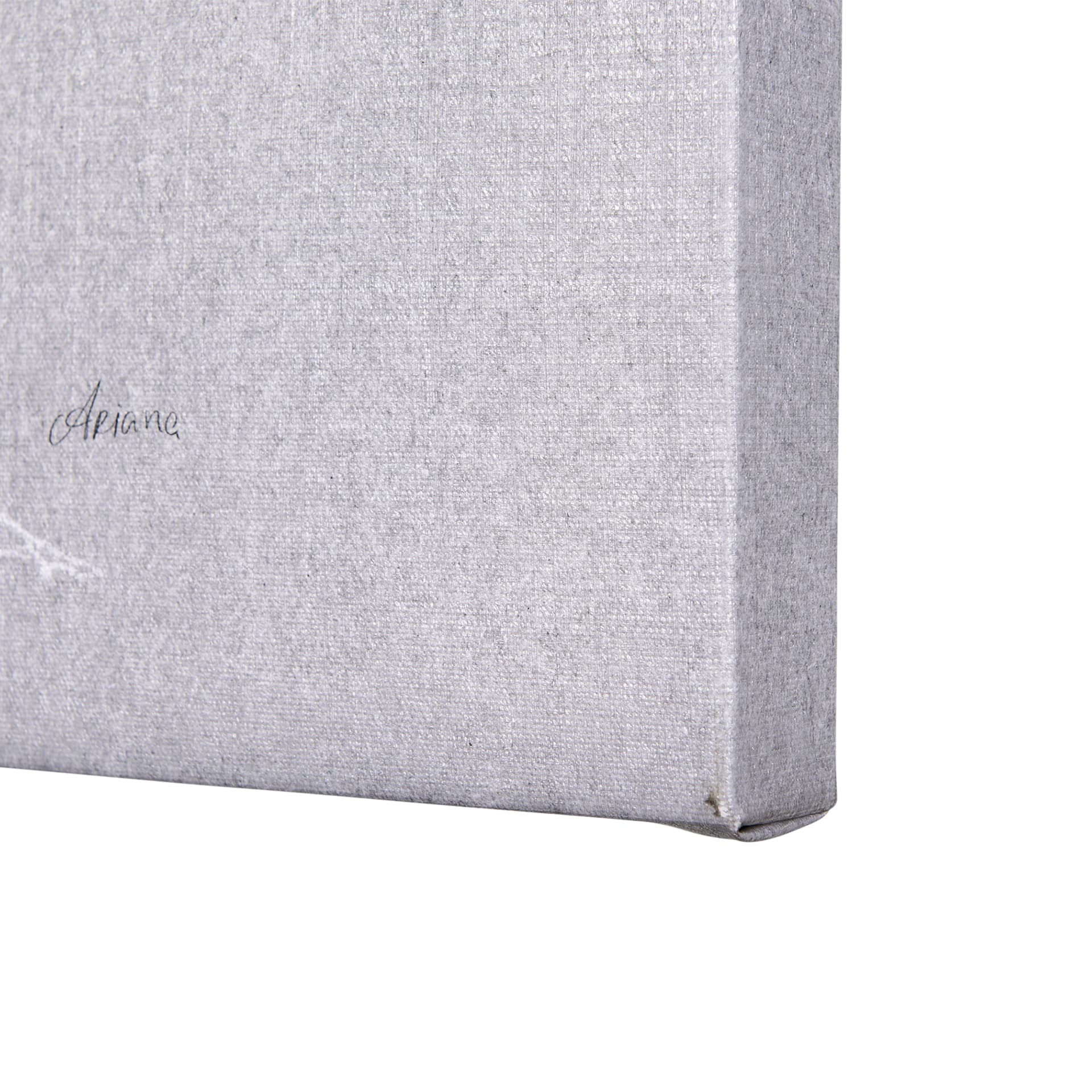 Botanical sketches II (Grey) by Mercana Studio a Hand Embellished Textured Canvas — product photograph