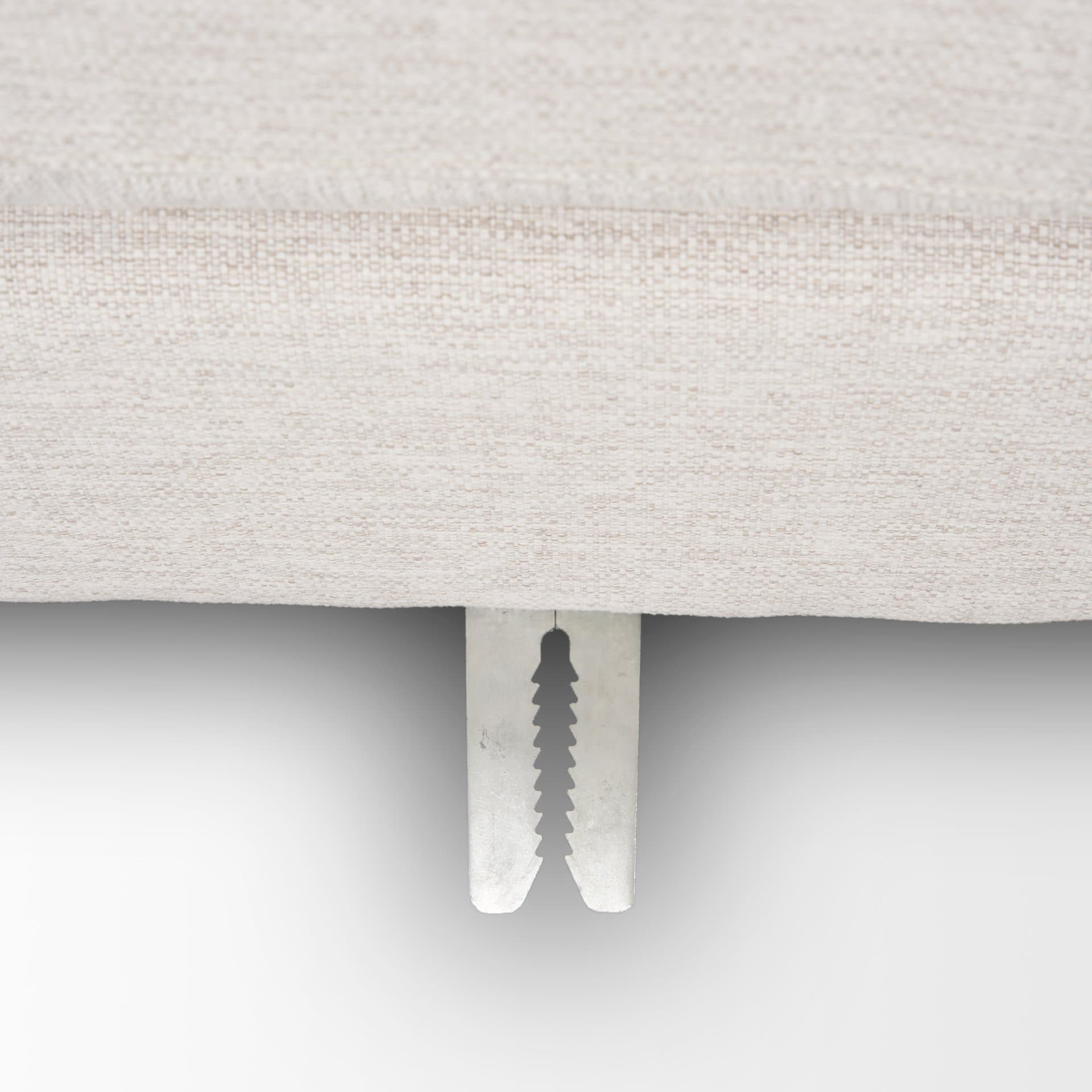 Halston Right Arm Sectional Piece Oatmeal Performance Fabric — product photograph