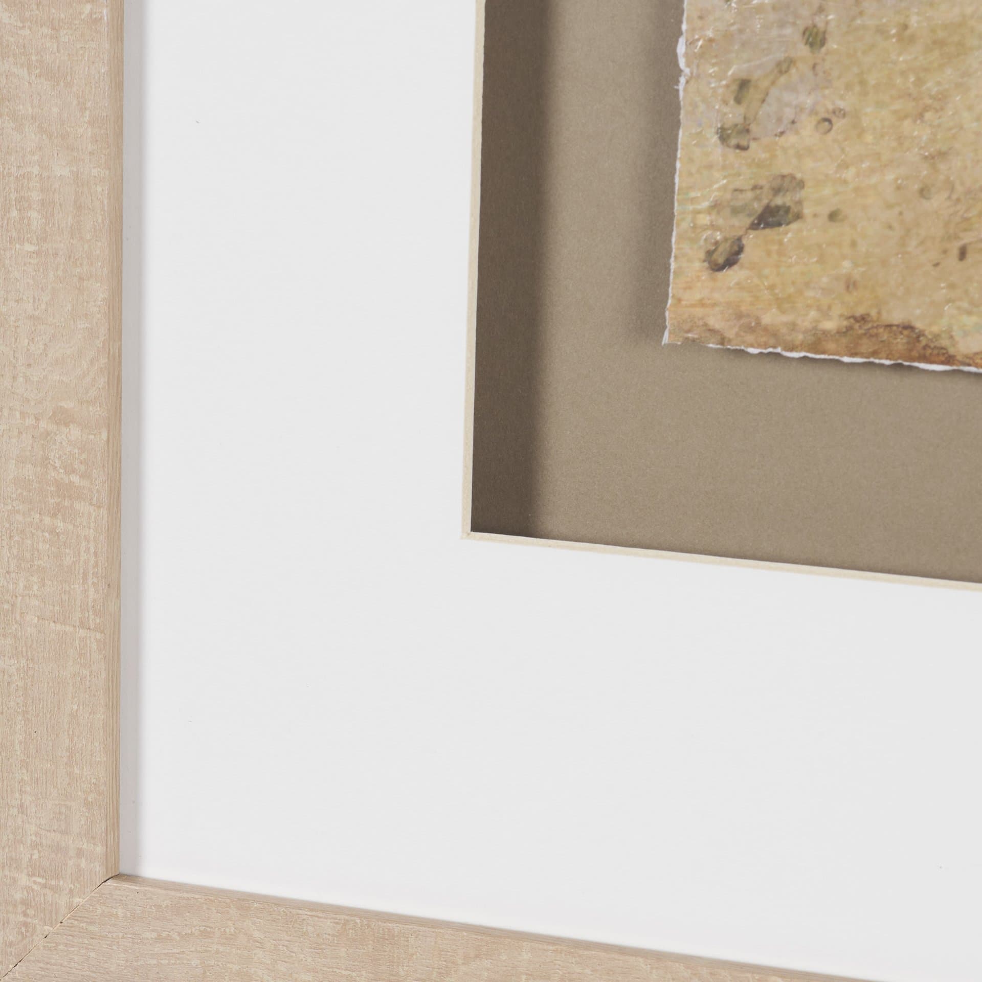 Amber Horizon IV by Mercana Studio Textured Framed Artwork Matted under Glass — product photograph