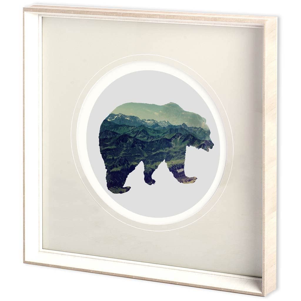 Spirit Bear by Taylor, Evangeline a Framed Art Print Matted under Glass — product photograph