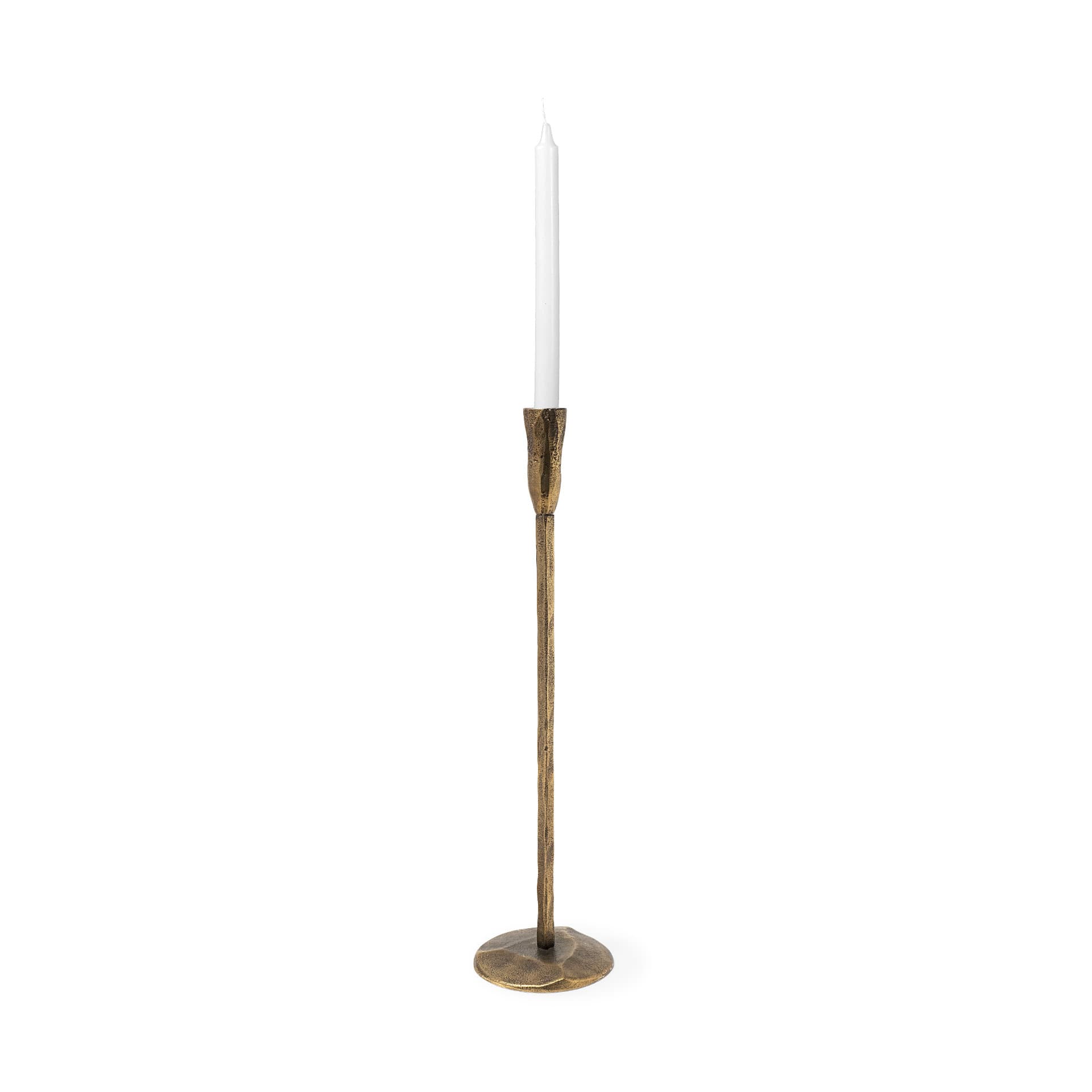 Levit (Large) Gold Table Candle Holder — product photograph