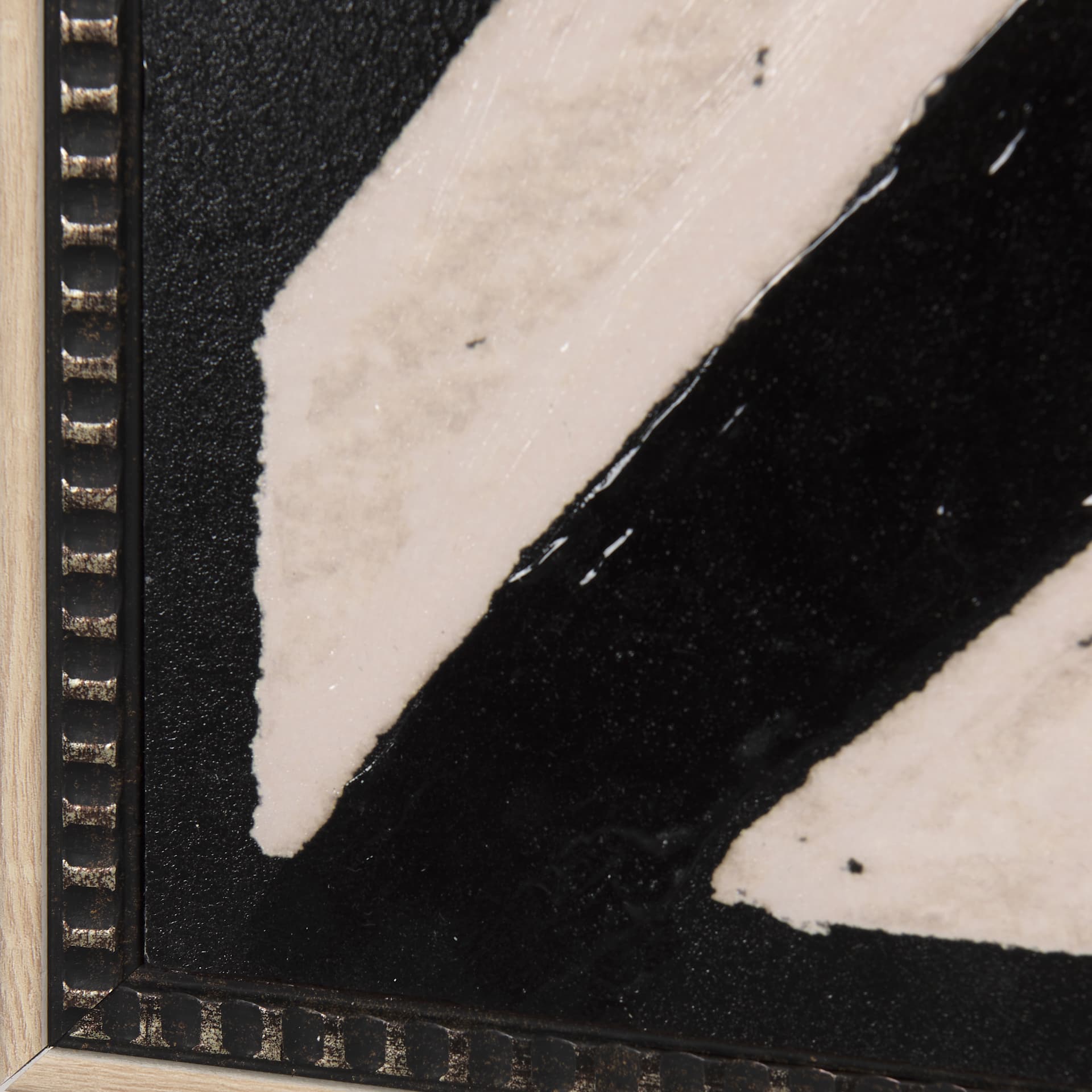 Clay Patern I by Mercana Studio a Hand Embellished Textured Framed Art Print — product photograph