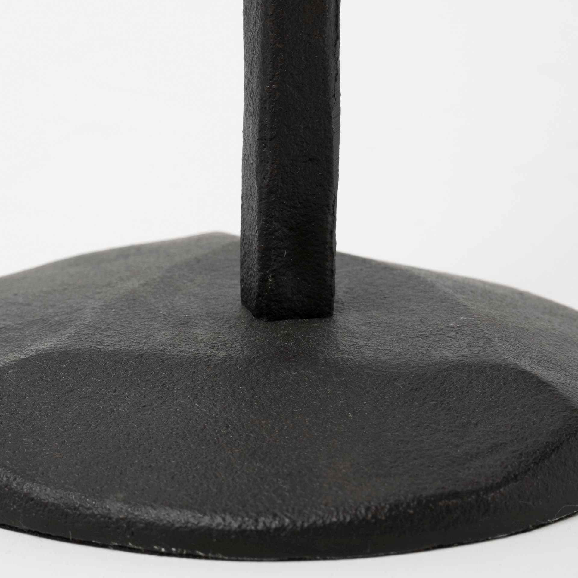 Levit (Small) Black Table Candle Holder — product photograph