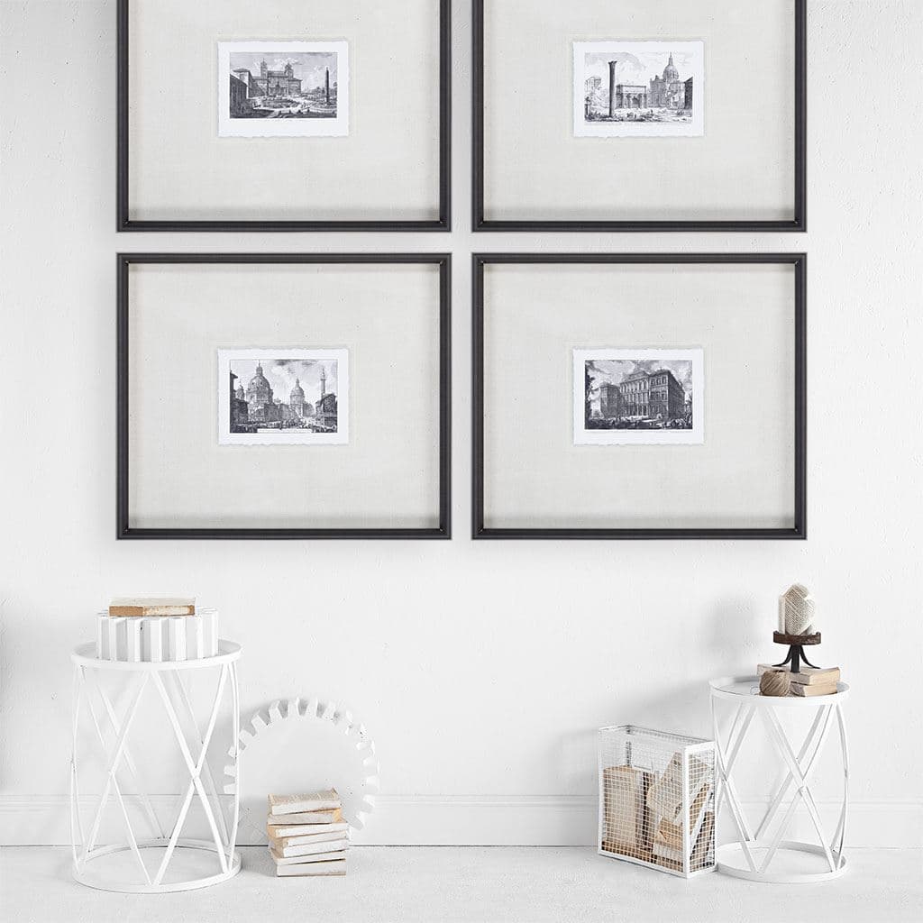 Veduta della Chiese Madonna (MC) by Piranesi a Framed Art Print Matted under Glass — product photograph