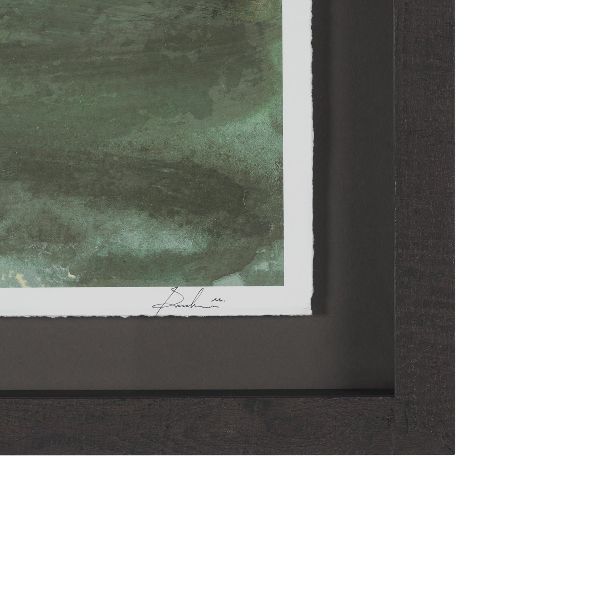 Morning Calm by Mercana Studio Hand Embelished Framed Artwork Matted under Glass — product photograph