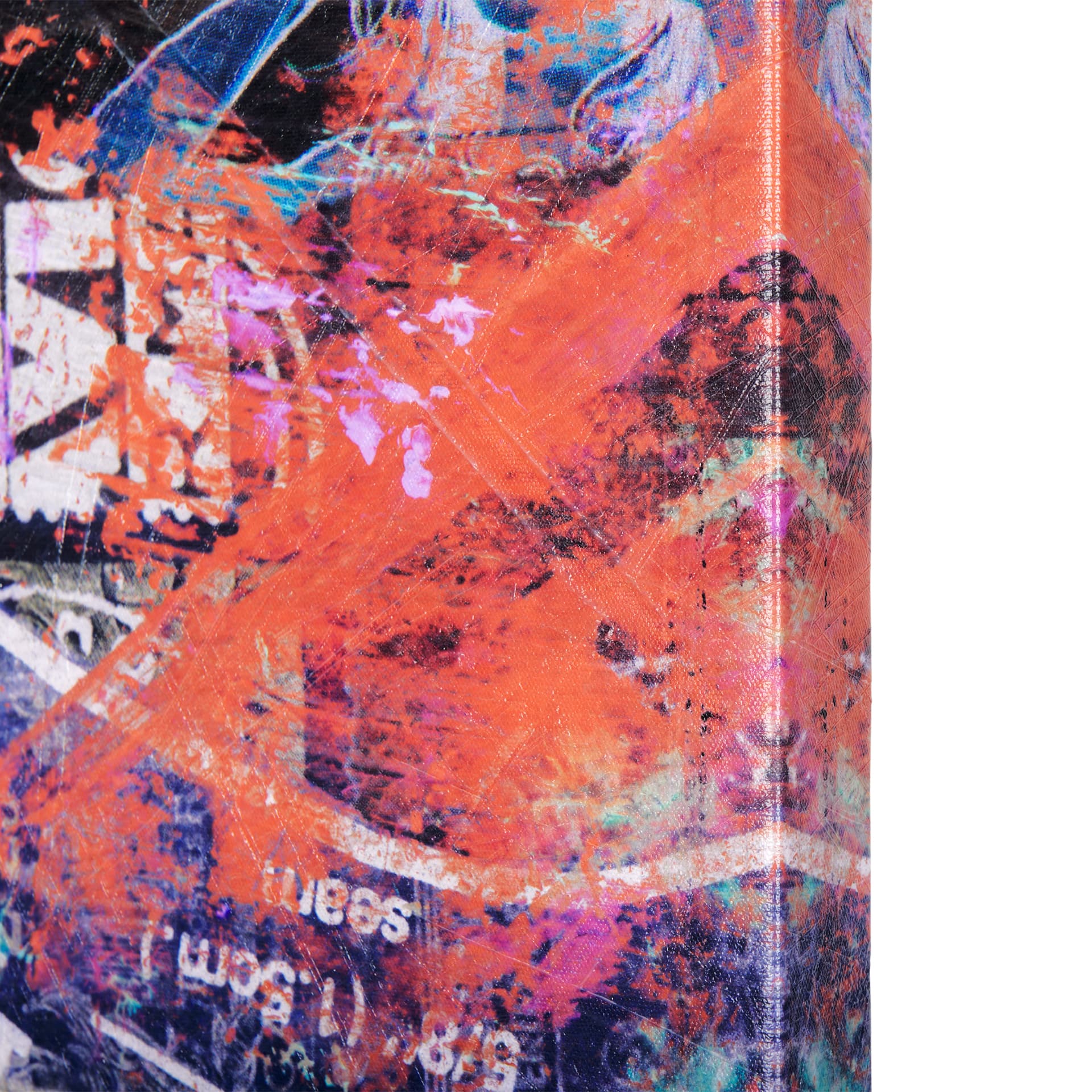 Graffiti sculpture III by Mercana Studio a Hand Embellished Textured Canvas — product photograph
