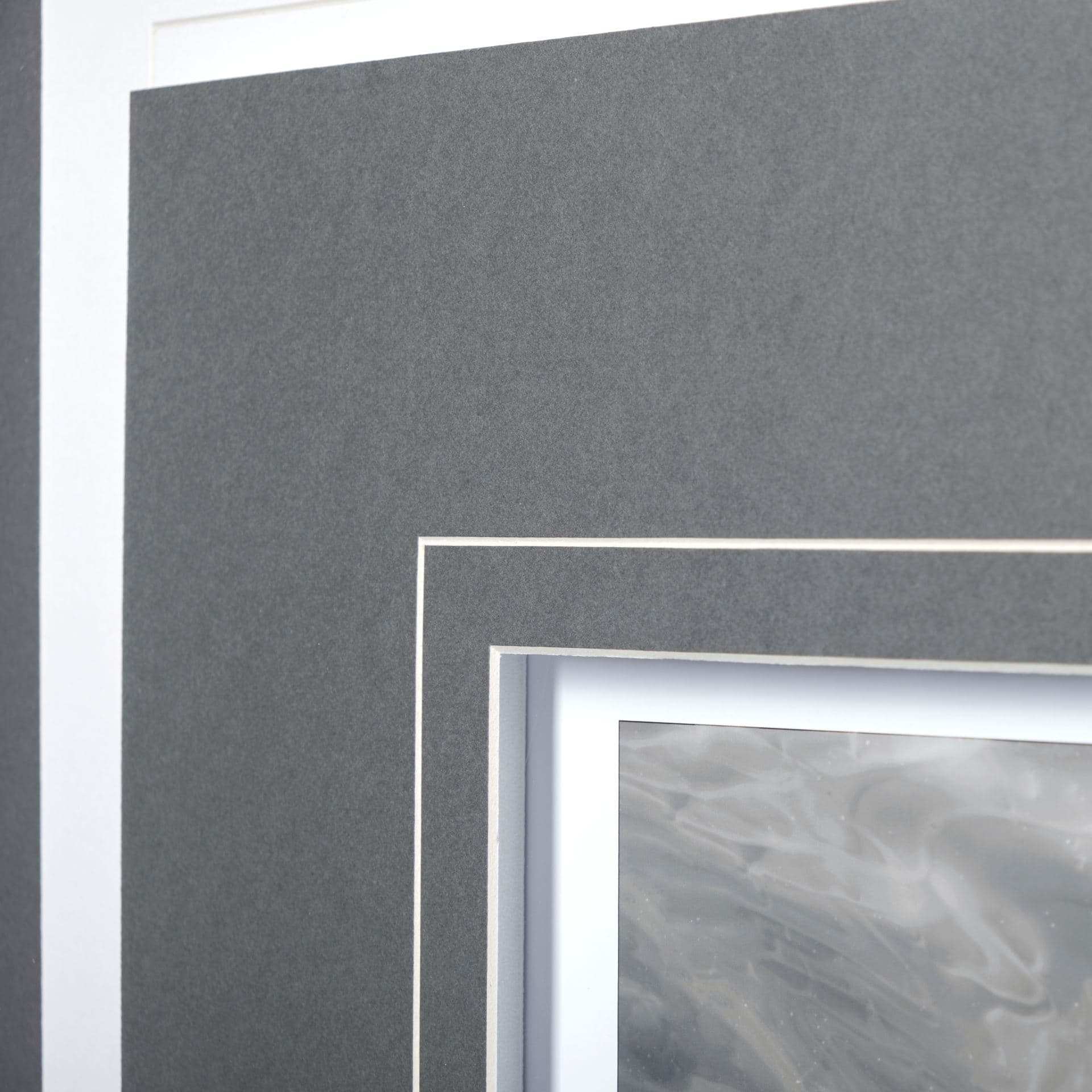 Greek Pitch I by Gabrielle Campbell a Hand Embellished Textured Framed Art Print Matted under Glass — product photograph