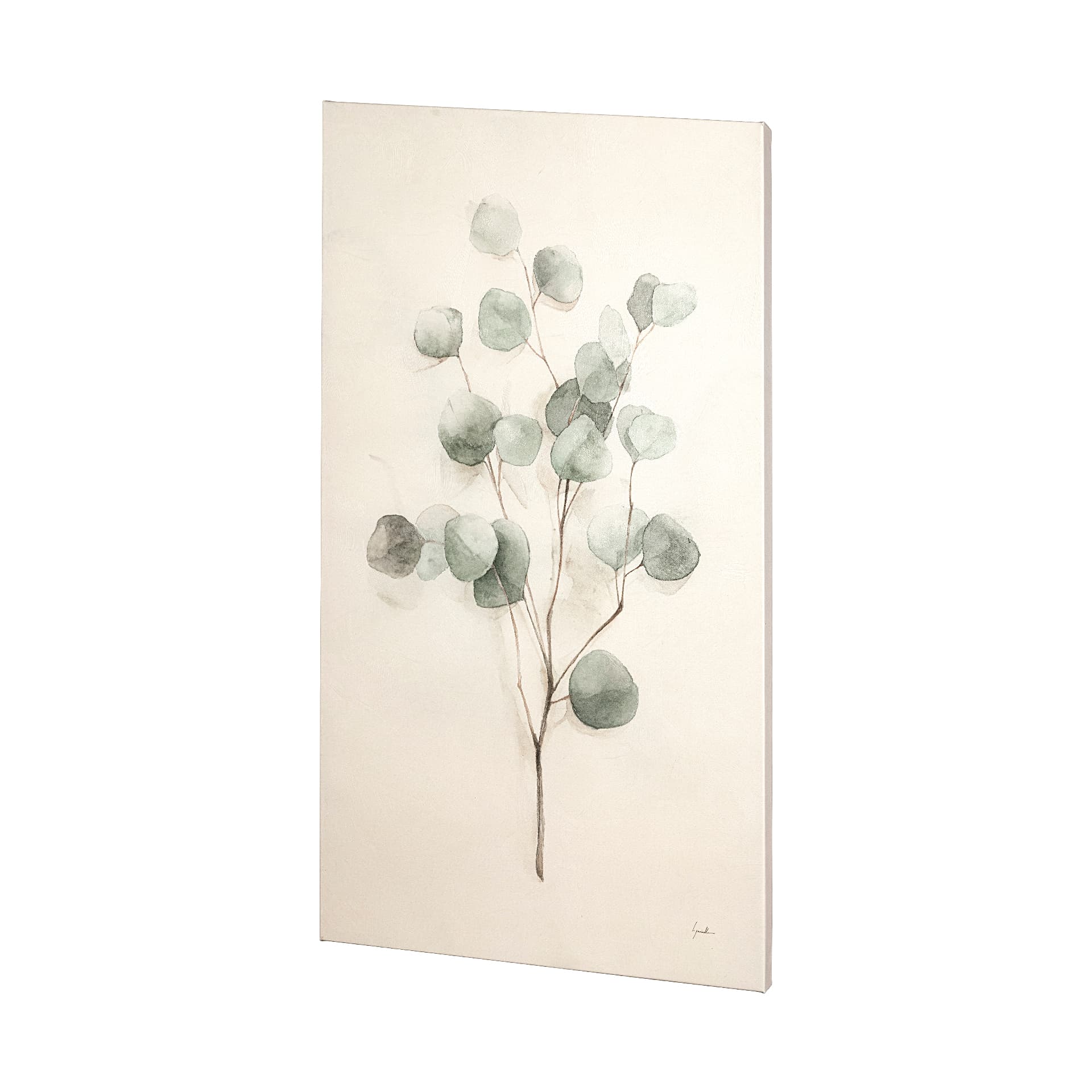 Spring Gestures I by Gabrielle Crawford a Hand Embellished Textured Canvas — product photograph
