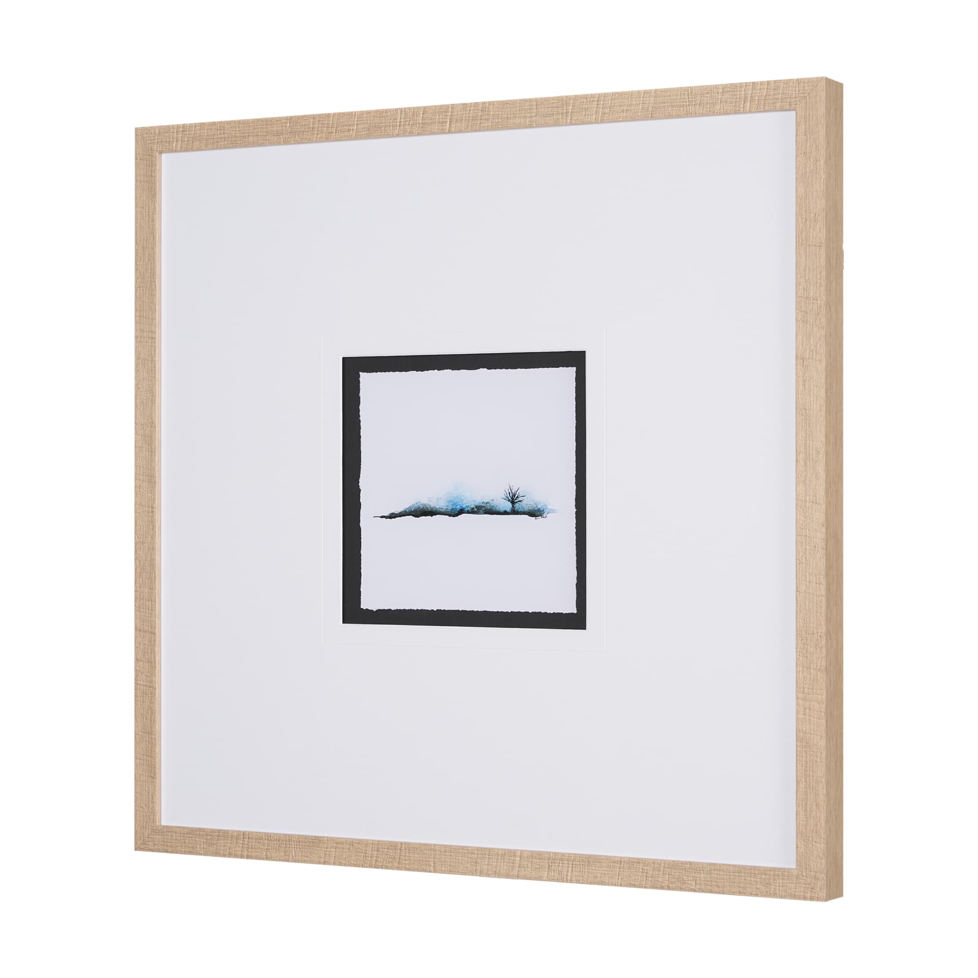 Morning Blue II by Mercana Studio a Framed Art Print — product photograph