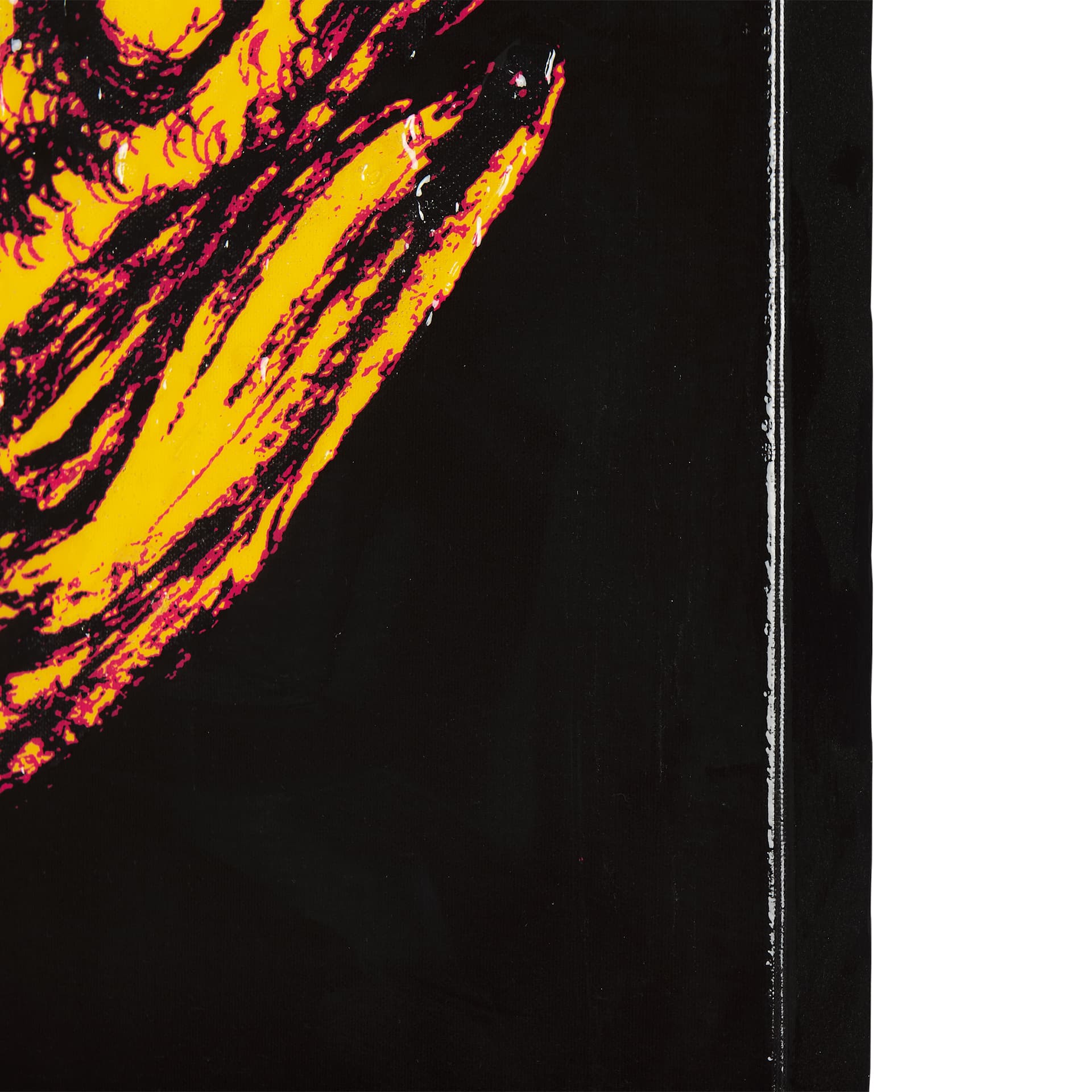 Largemouth Bass Orange by Mercana Studio a Hand Embellished Textured Canvas — product photograph