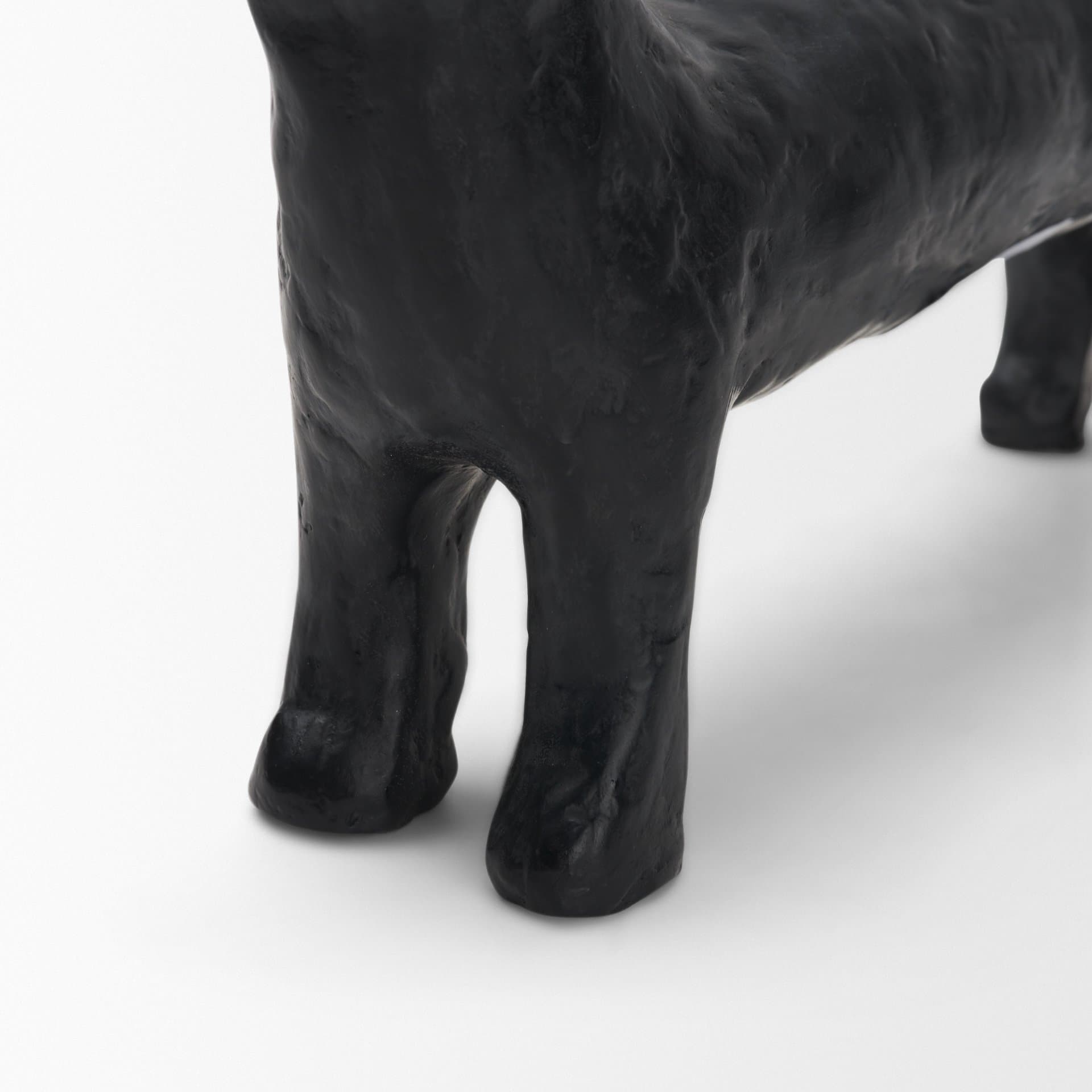 Dash Long Black Metal Dachshund Dog Object — product photograph