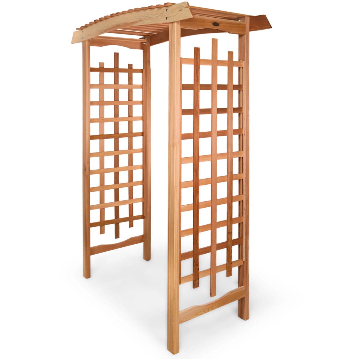 5-Ft Cedar Garden Arbor — product photograph
