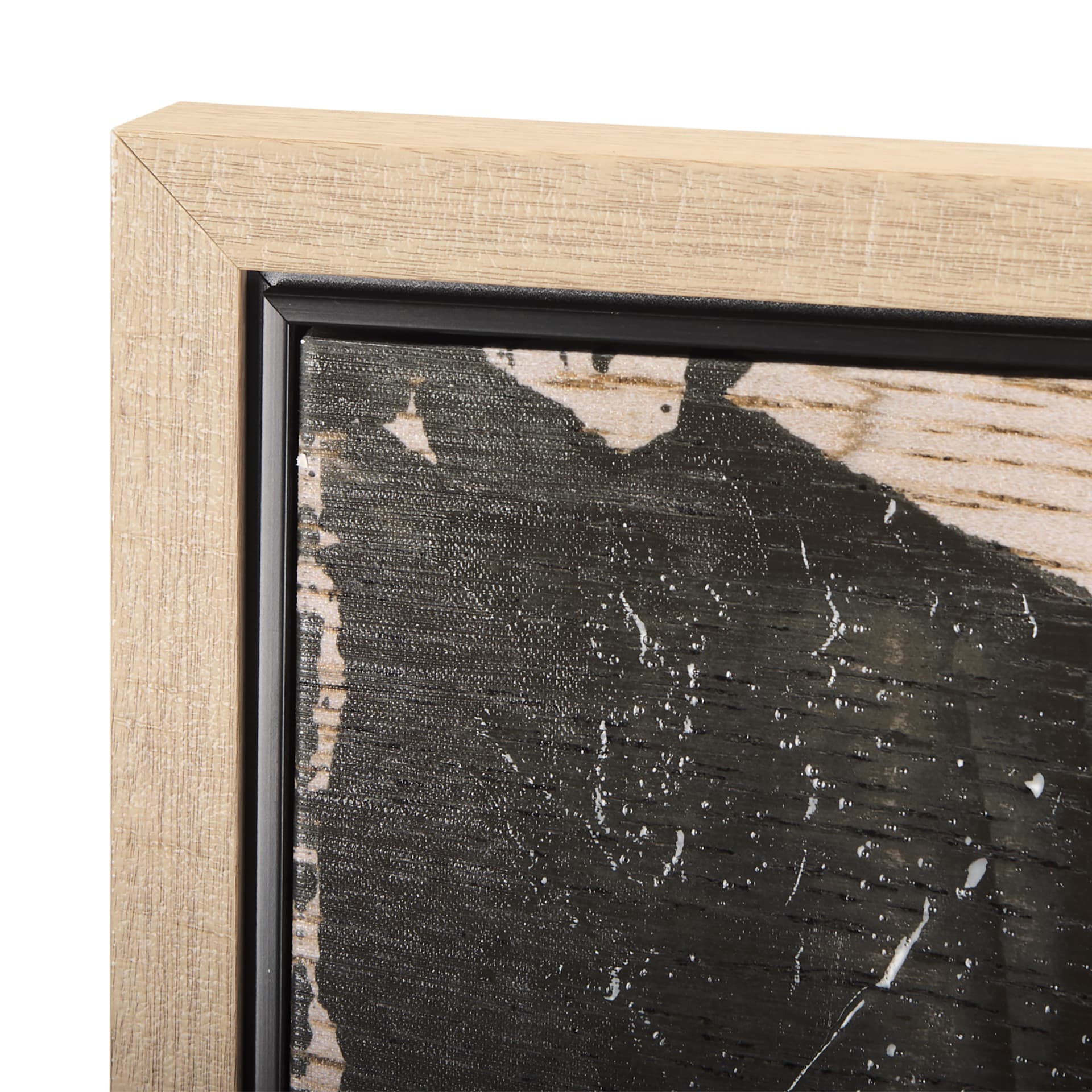 Clouds upon Fields I by Mercana Studio a Hand Embellished Textured Framed Canvas — product photograph