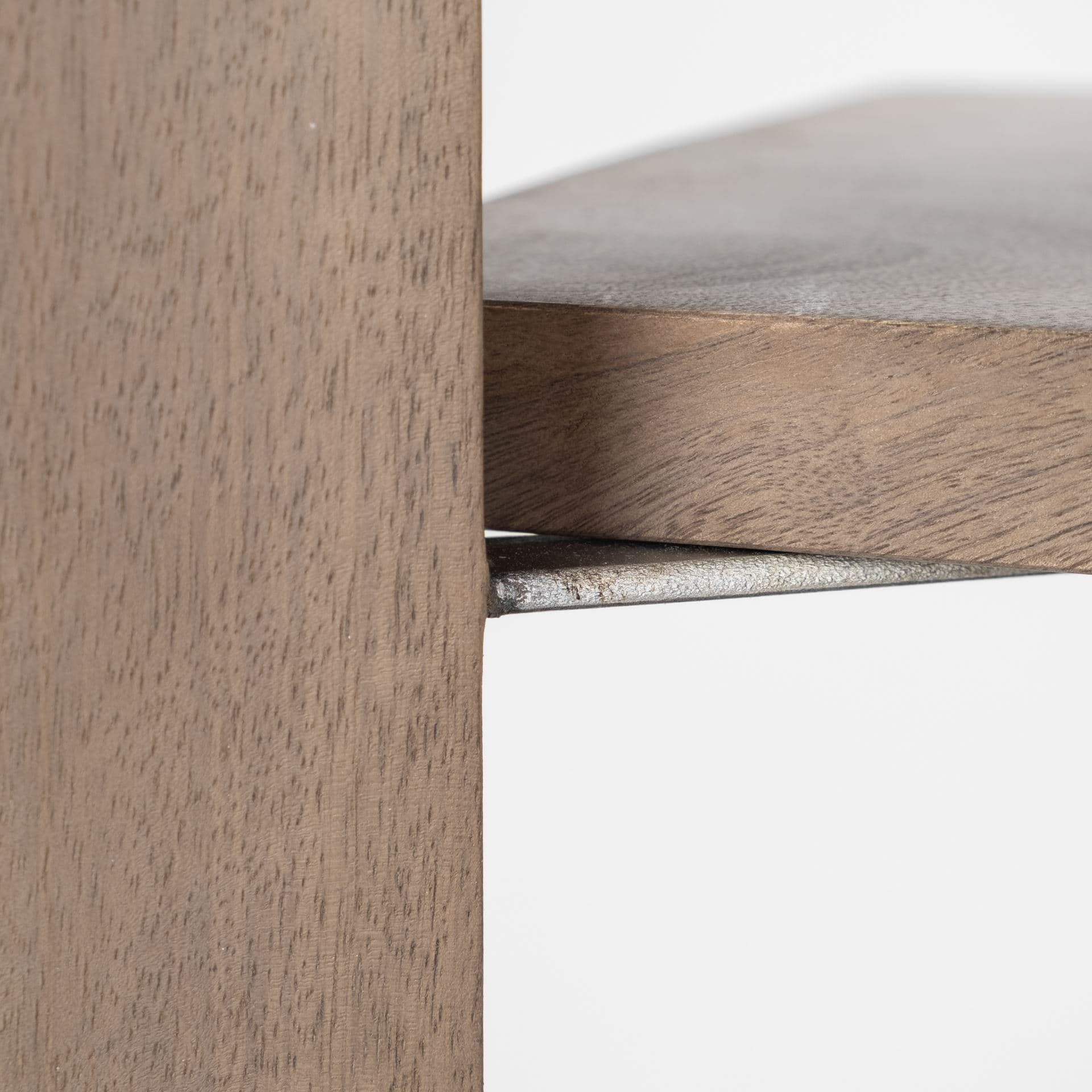 Turnbull I 42L x 16W x 72H Light Brown Wood Four Shelf Shelving Unit — product photograph