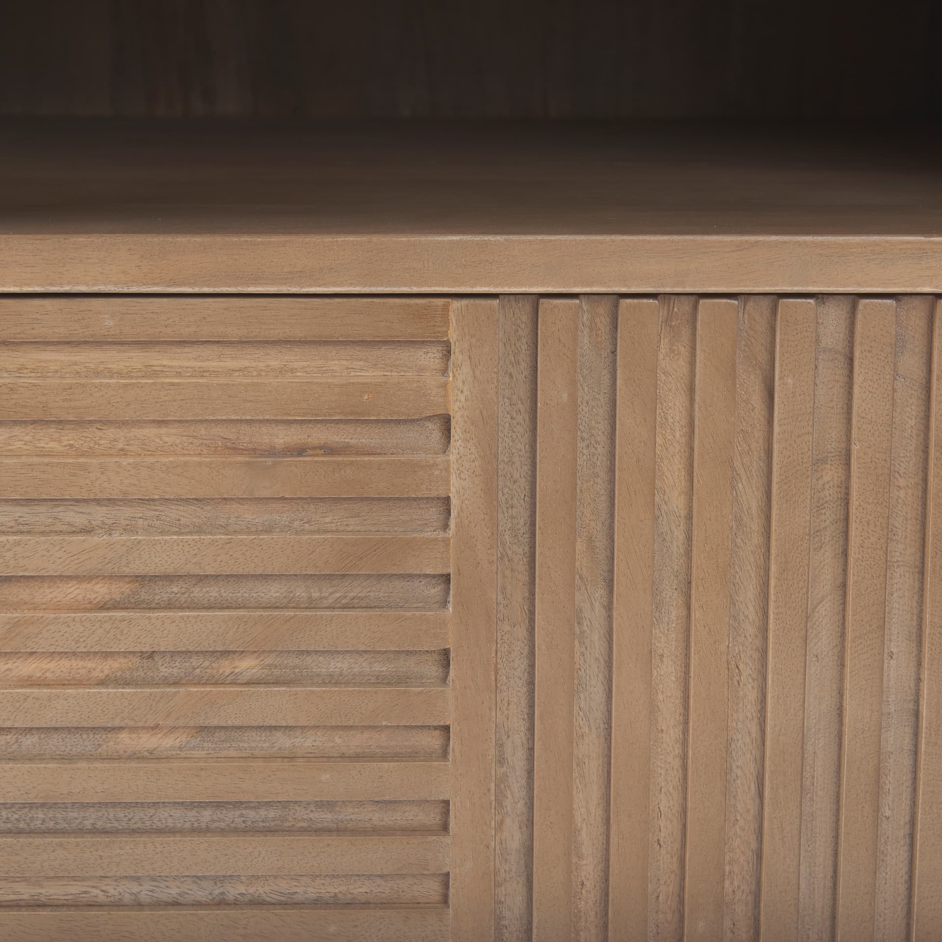 Sable 19.0L x 19.0W x 21.5H Light Brown Wood Side Table — product photograph