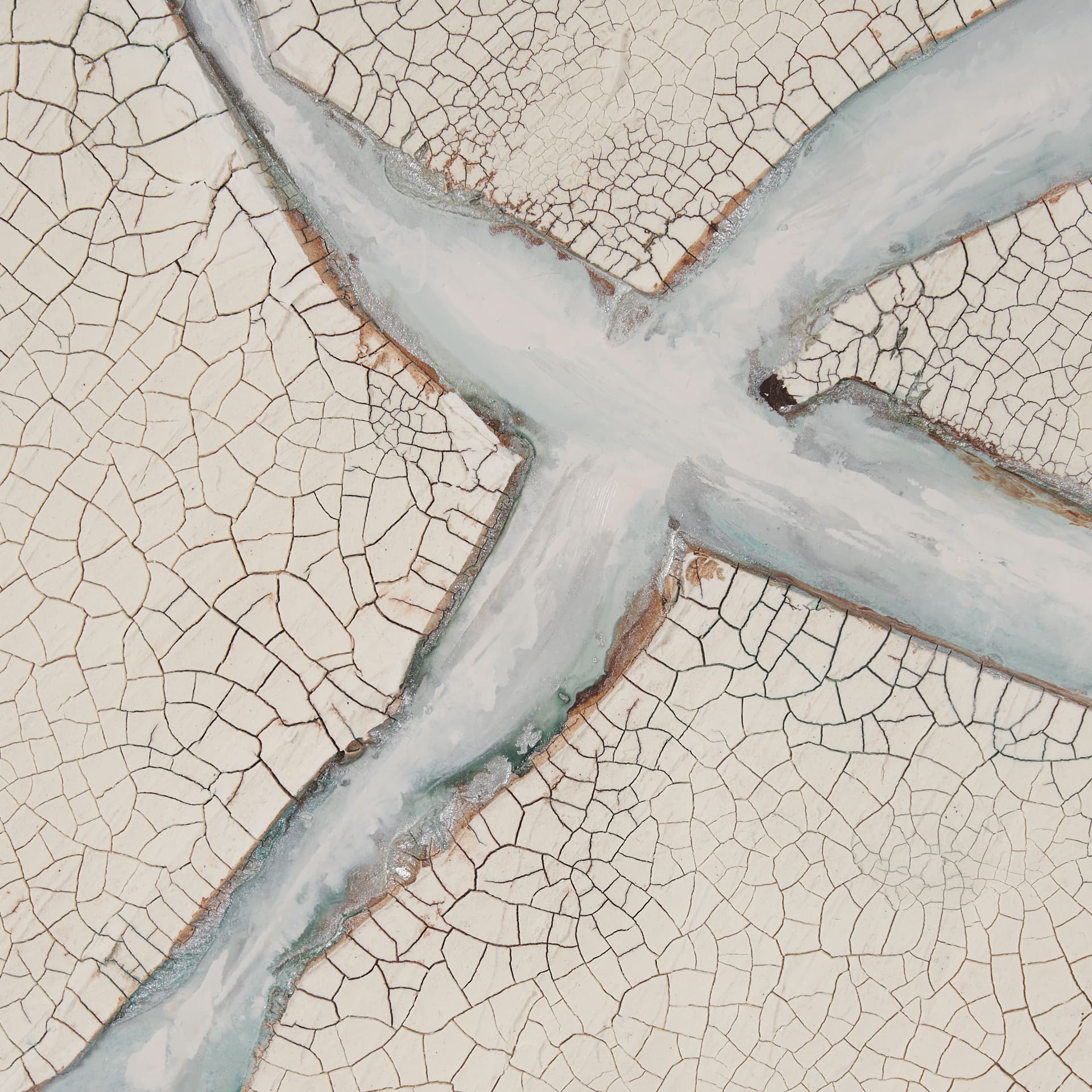 Fragment II by Studio M a handmade Original Framed Artwork under Glass — product photograph