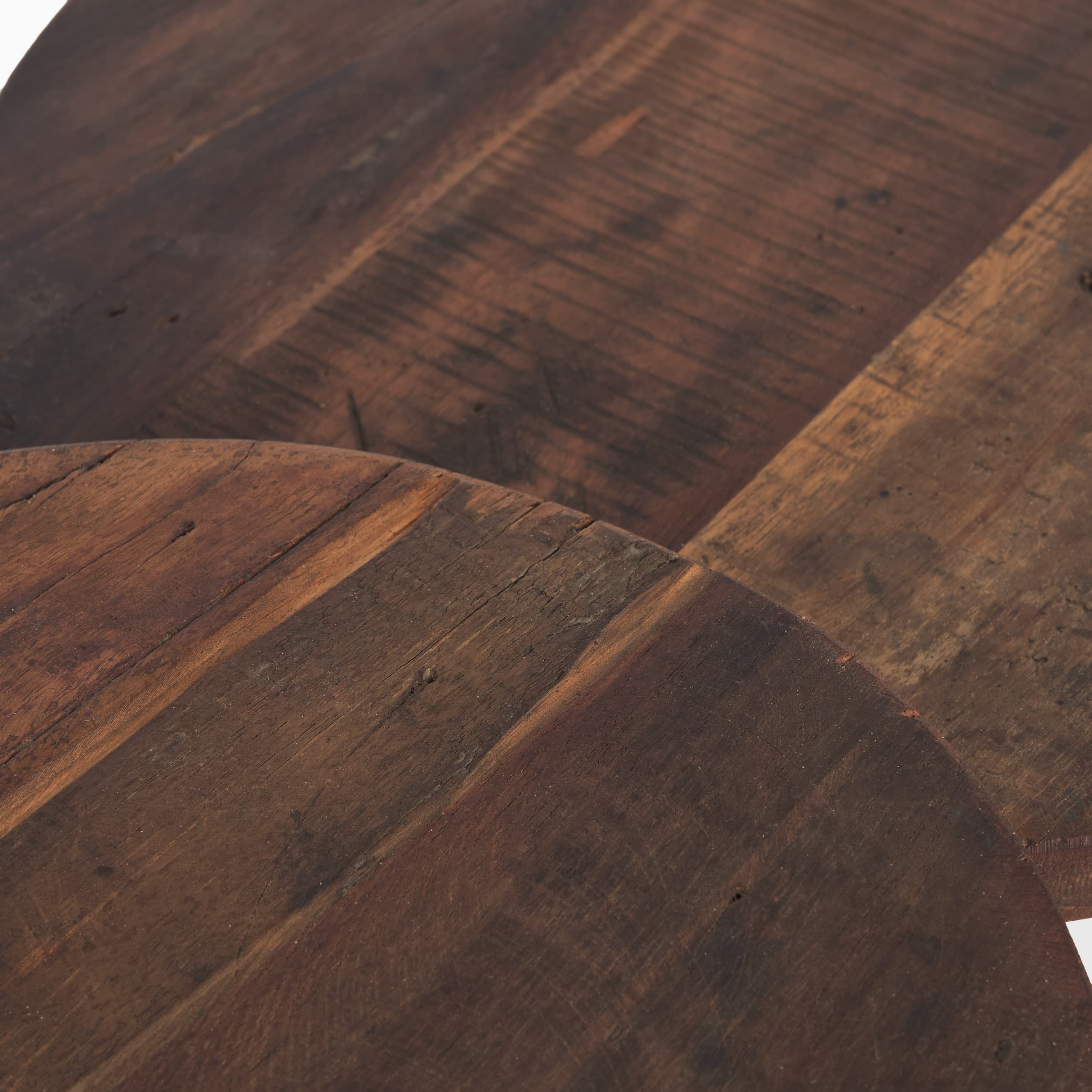 Iza Medium Brown Wooden Riser (Set of 2) — product photograph