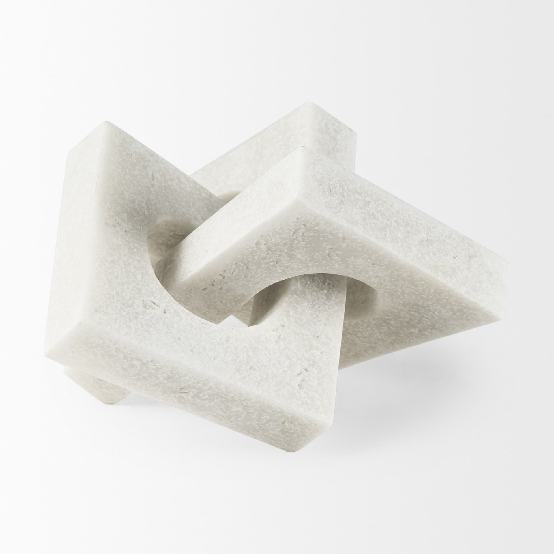 Linx Small Granite Resin Sculpture Decorative Object — product photograph