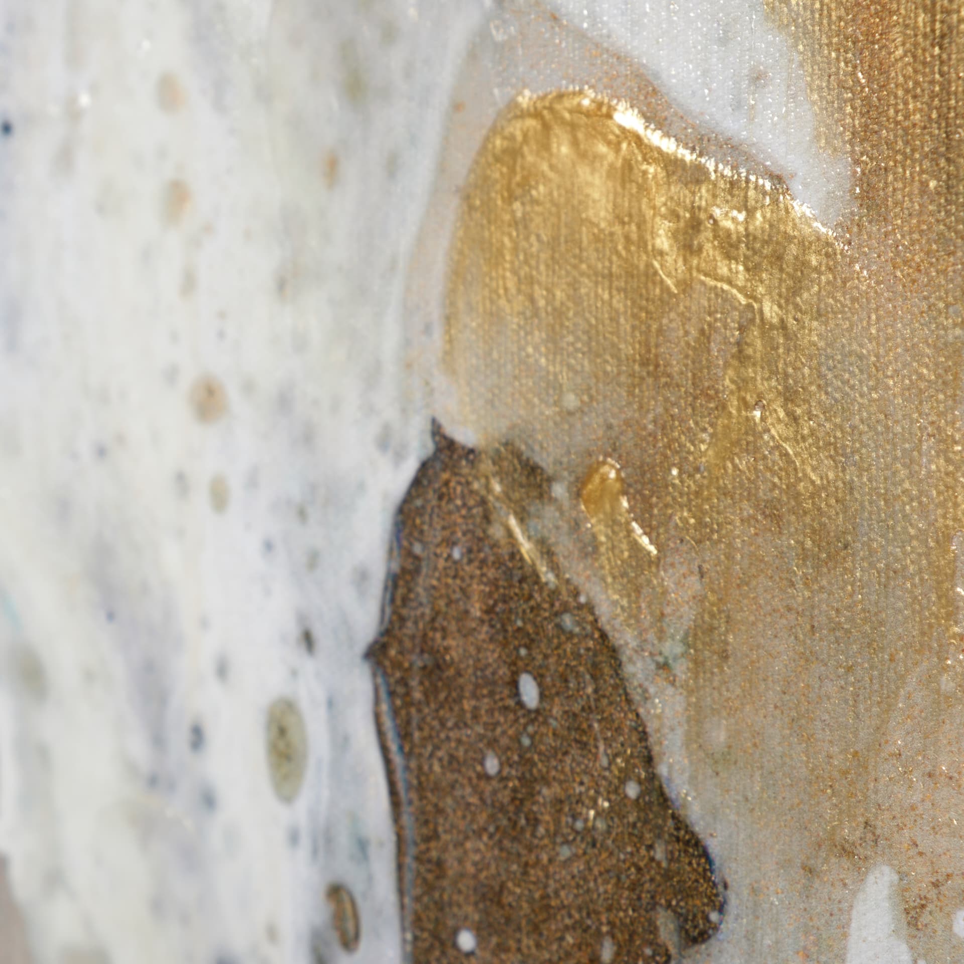 Icarus I by Mercana Studio a Hand Embellished Textured Canvas — product photograph