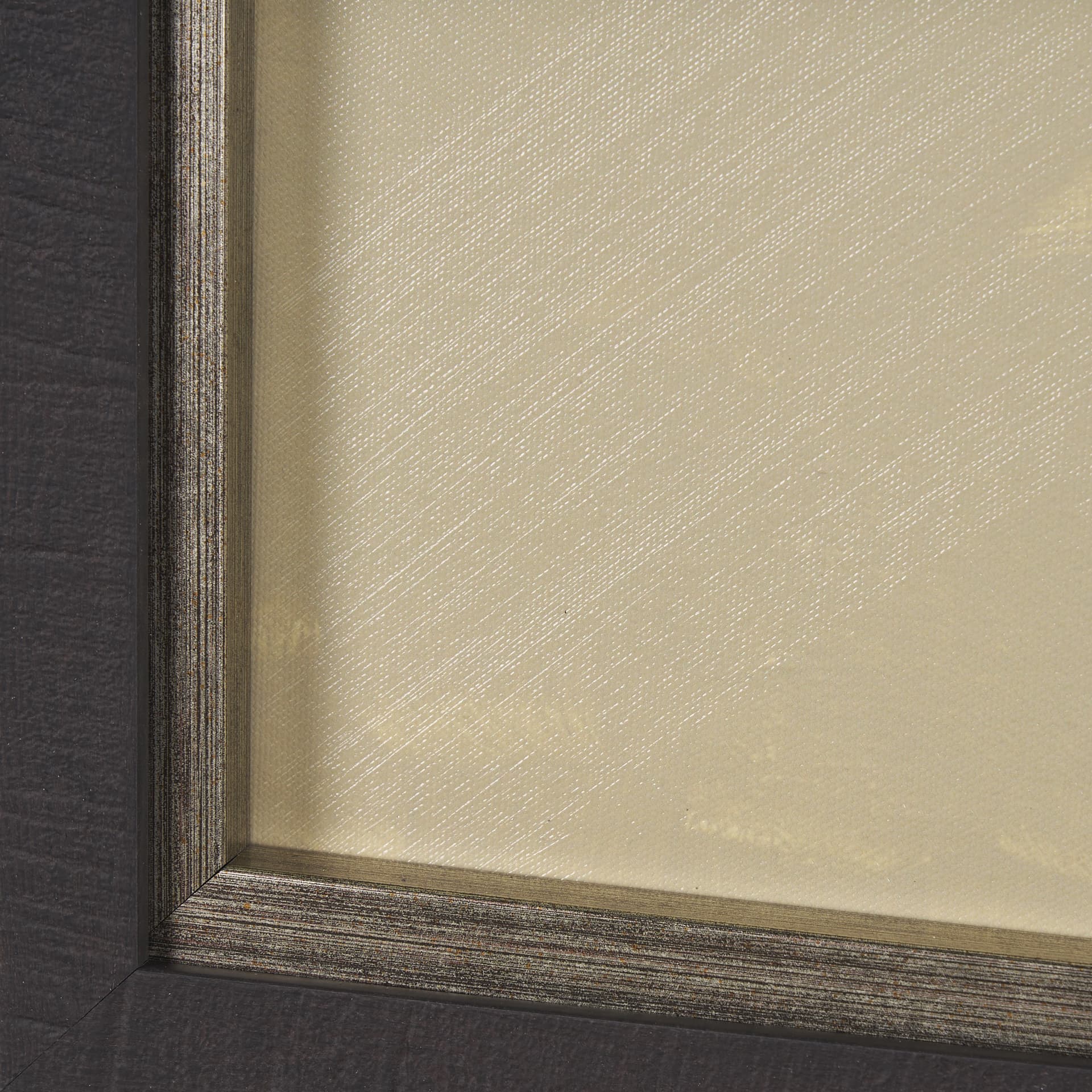 Floral Silhouettes II by Liz Jardine a Hand Embelished Textured Framed Art Print — product photograph
