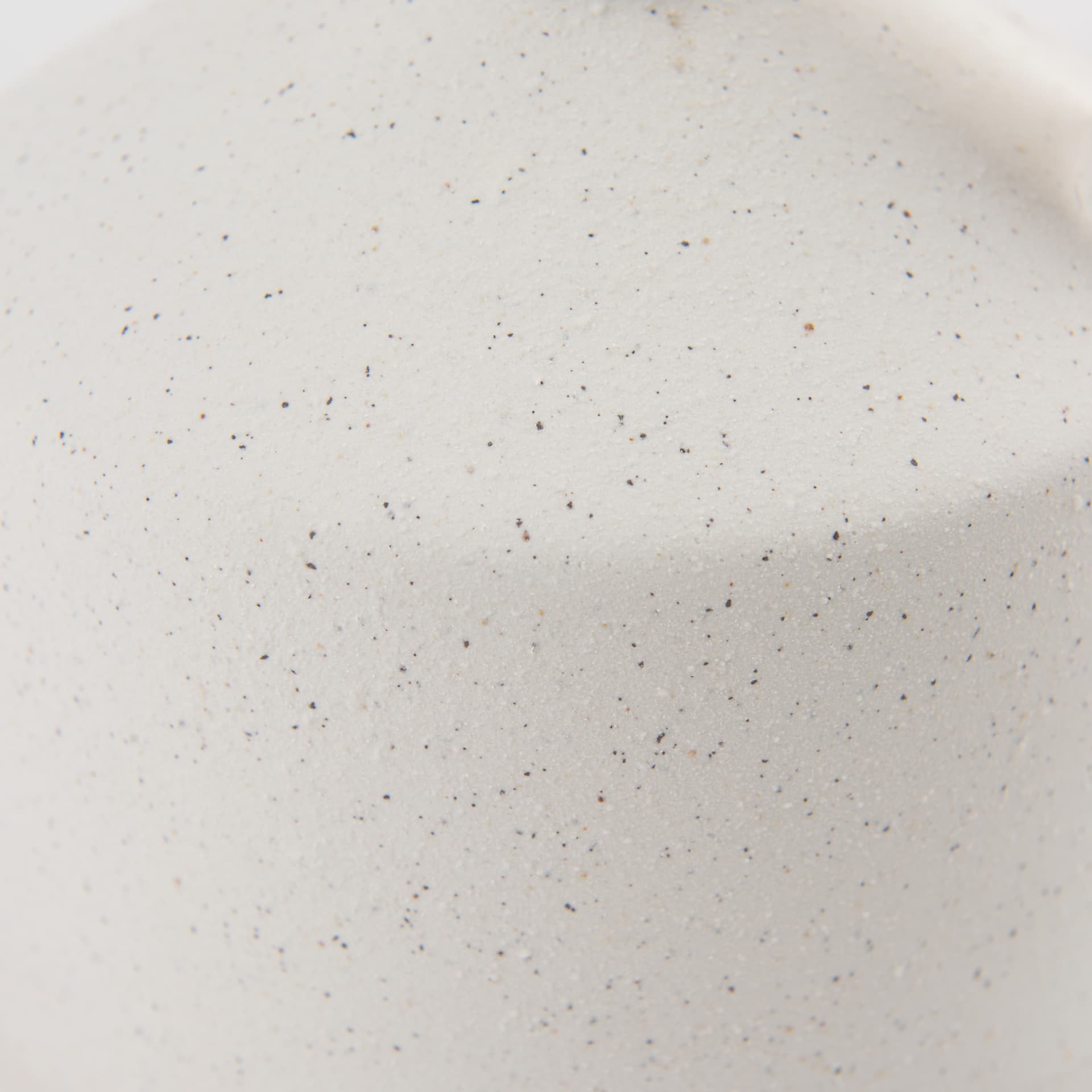 Burton 10.8H Small White Ceramic Jug Vase — product photograph