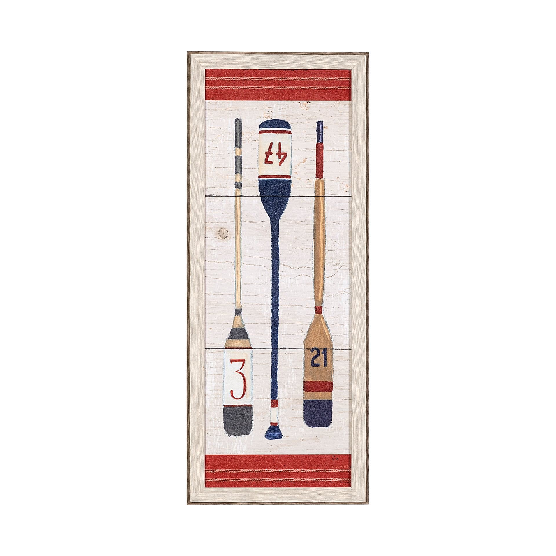 Nautique X by James Wiens a Hand Embellished Textured Framed Art Print — product photograph
