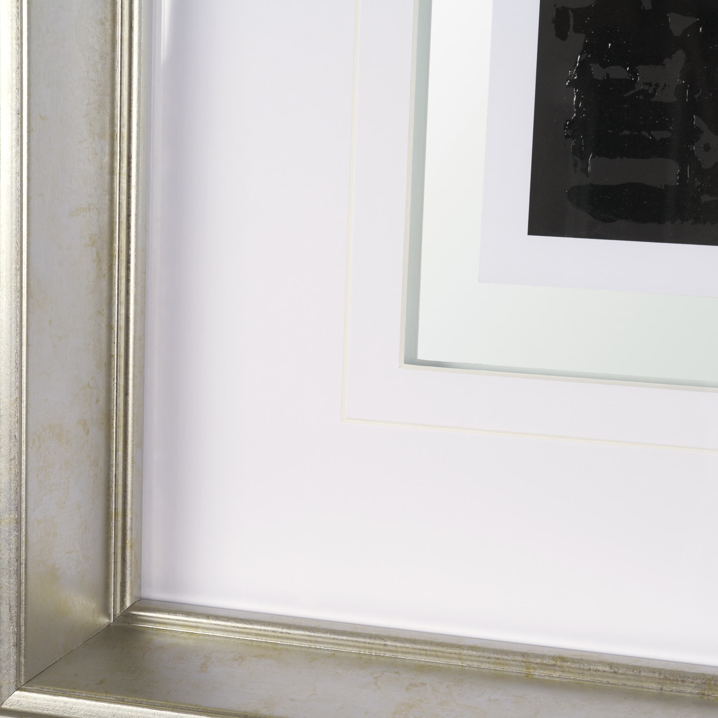 Andromedae II by Melody D a Hand Embellished Textured Framed Art Print Matted under Glass — product photograph