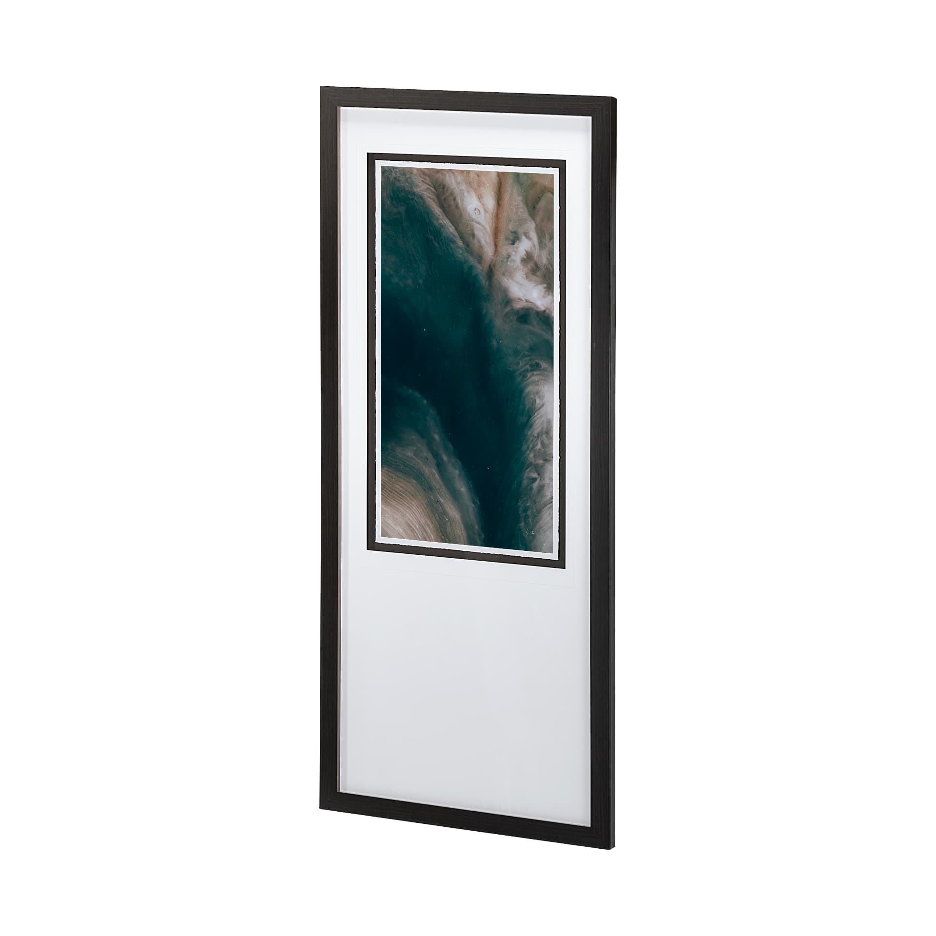 Oasis II by Gabrielle C a Framed Art Print Matted under Glass — product photograph