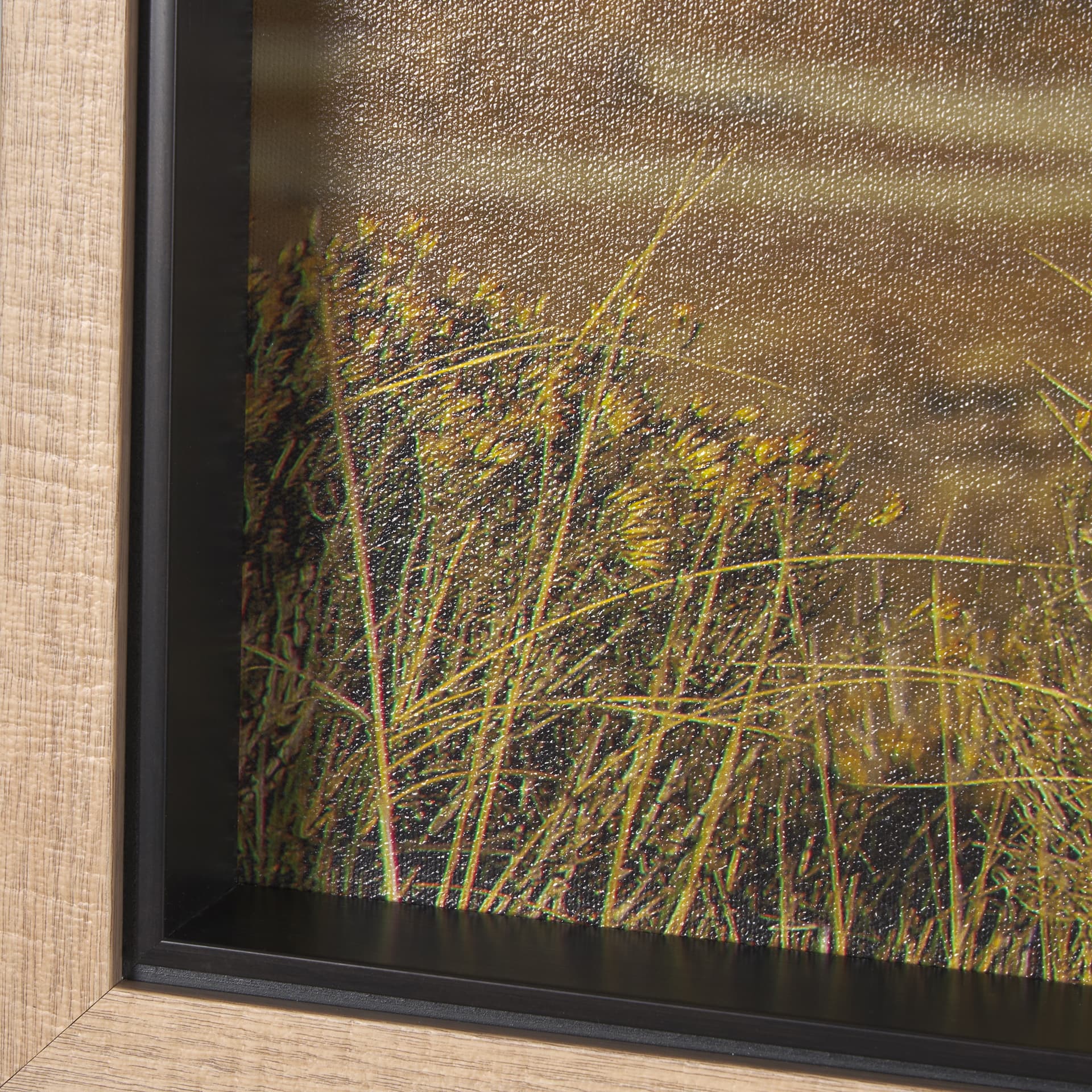 Antelope Island by Gary Blatter a Hand Embellished Textured Framed Photo Art Print — product photograph