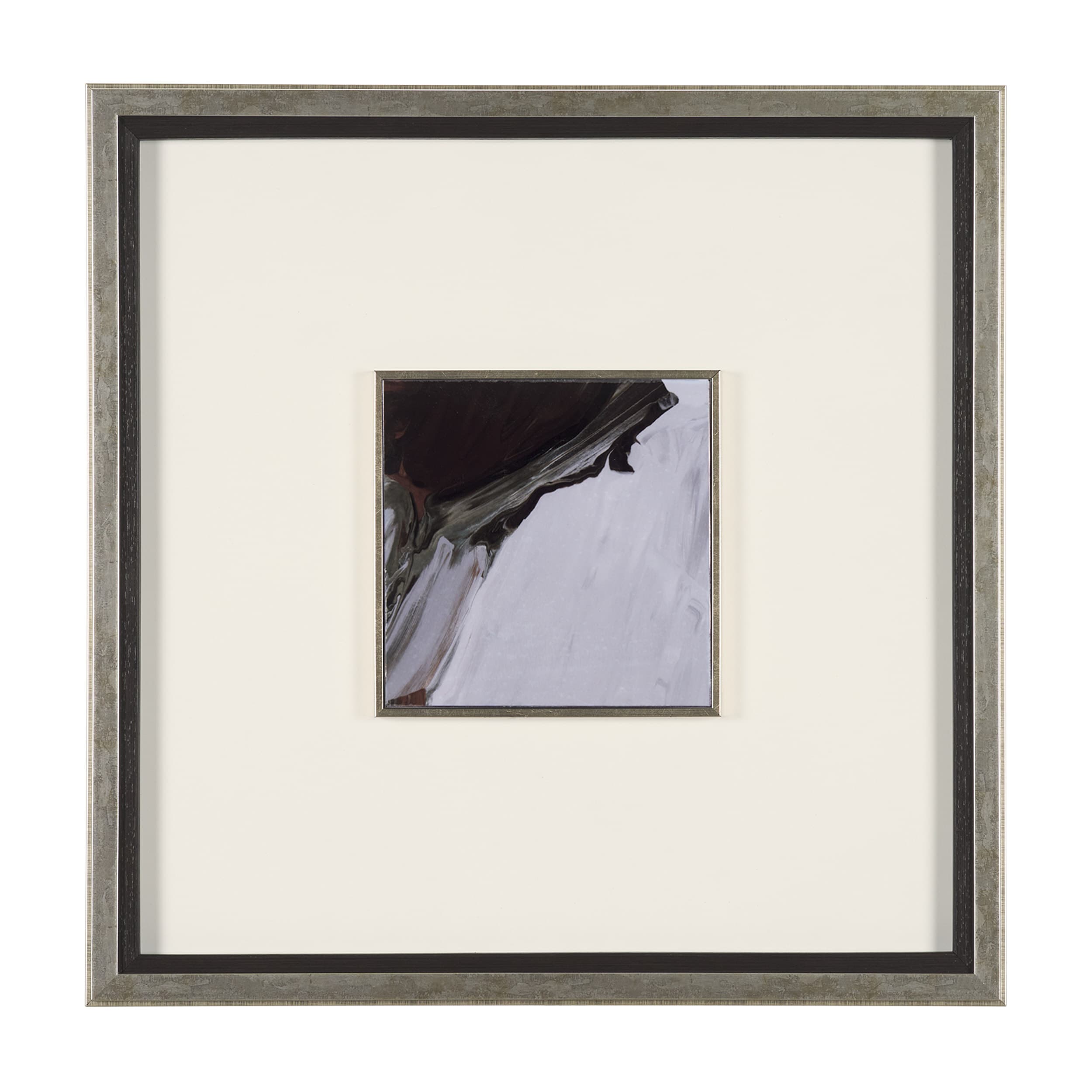 Harmonic V by Mercana Studio a Hand Embellished Textured Framed Art Print — product photograph