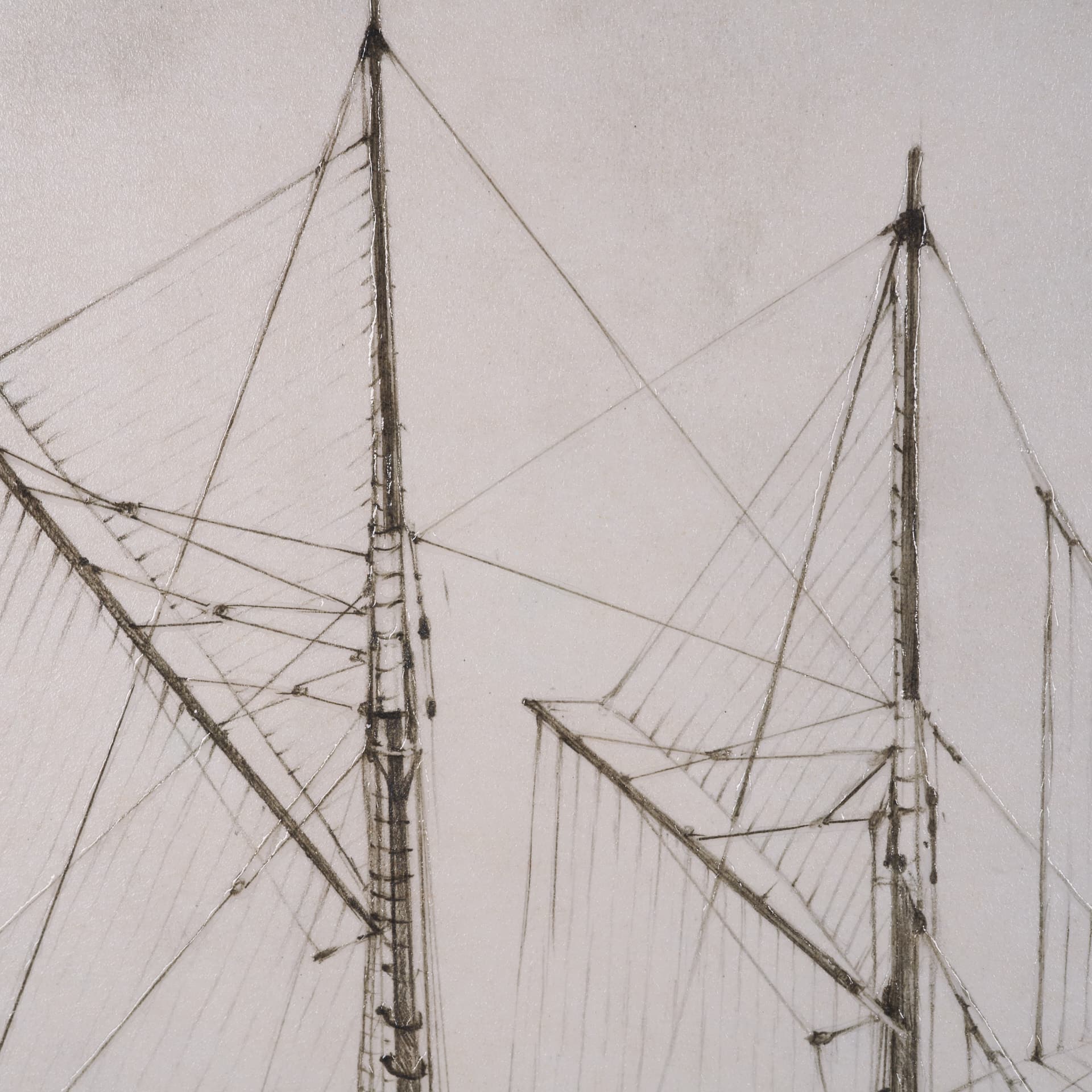 Bluenose II by Mercana Studio a Hand Embellished Framed Art Print — product photograph
