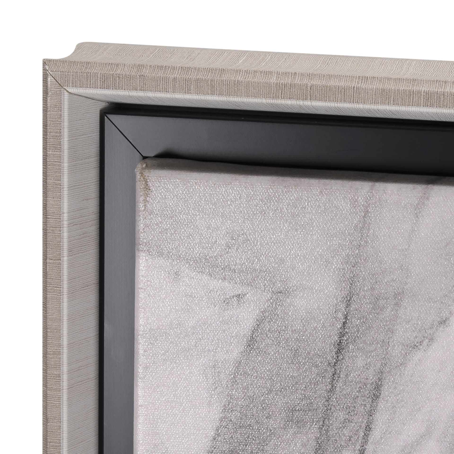 Tall Ship I by Mercana Studio a Hand Embellished Textured Framed Canvas — product photograph
