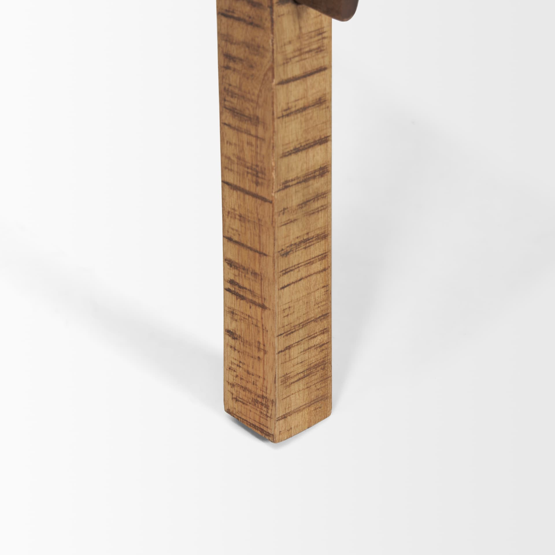 Rosie Small Brown Wood End Table — product photograph