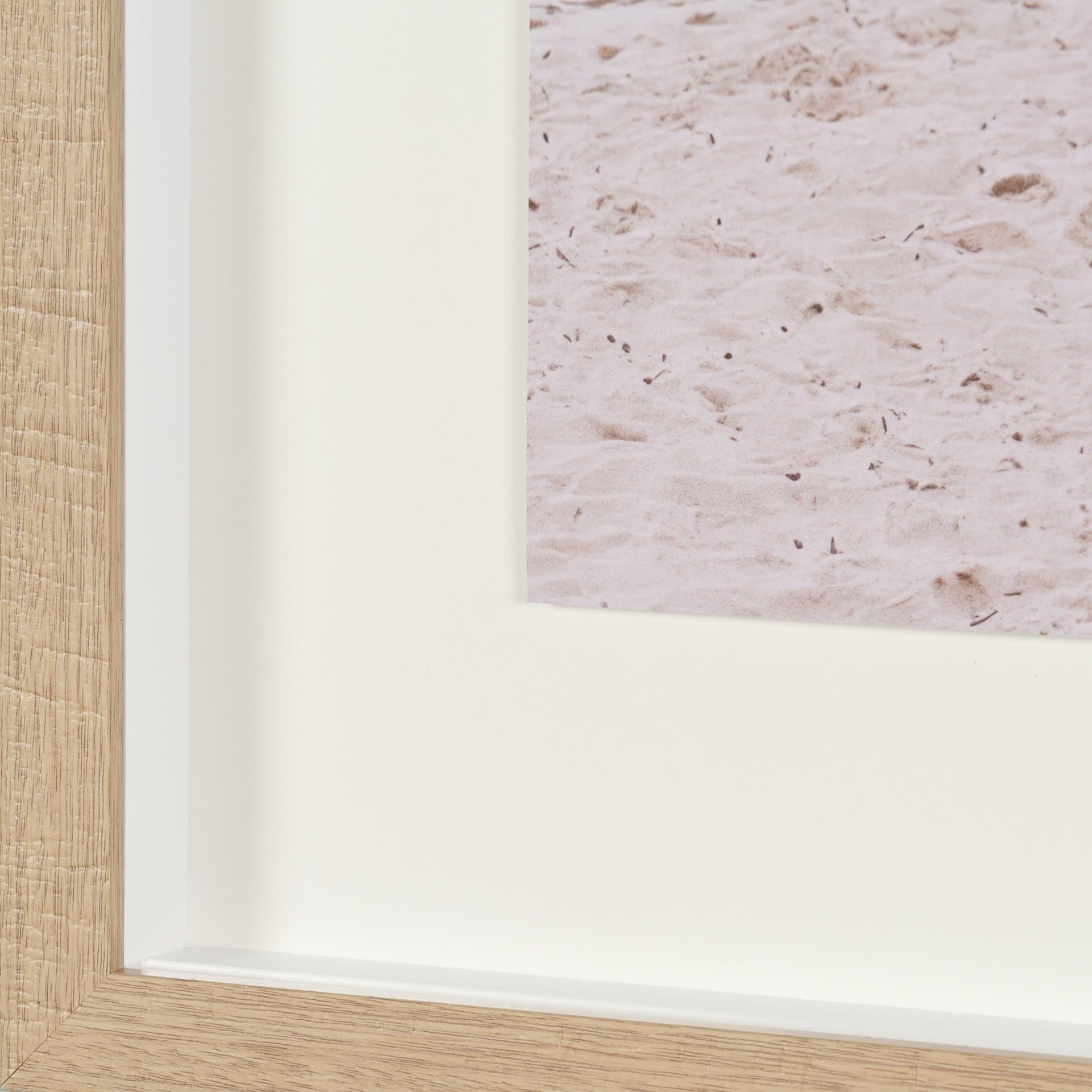 Tropical Surfboards On Beach by Andreas Magnusso Framed Photo Print Matted under Glass — product photograph