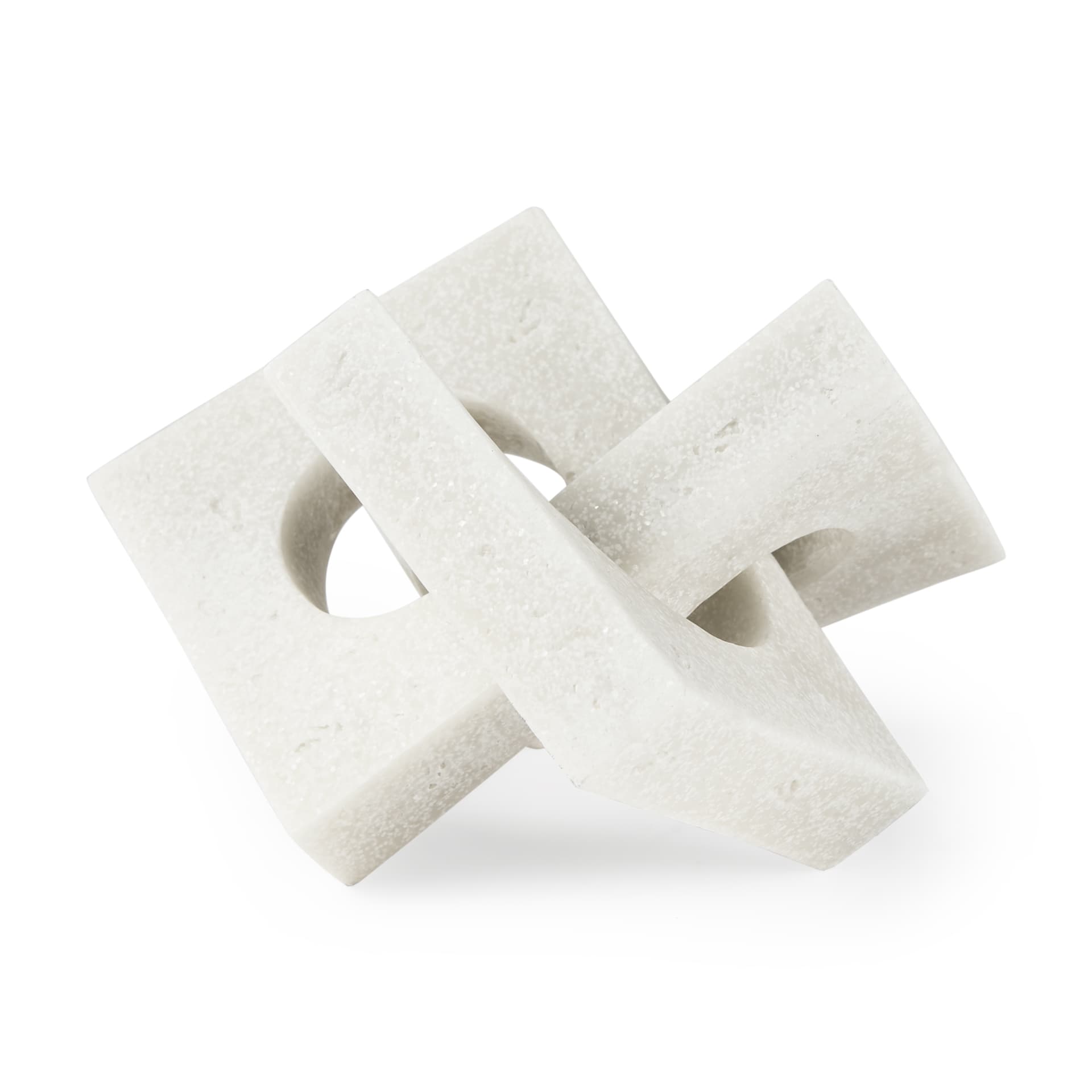 Linx Small Granite Resin Sculpture Decorative Object — product photograph