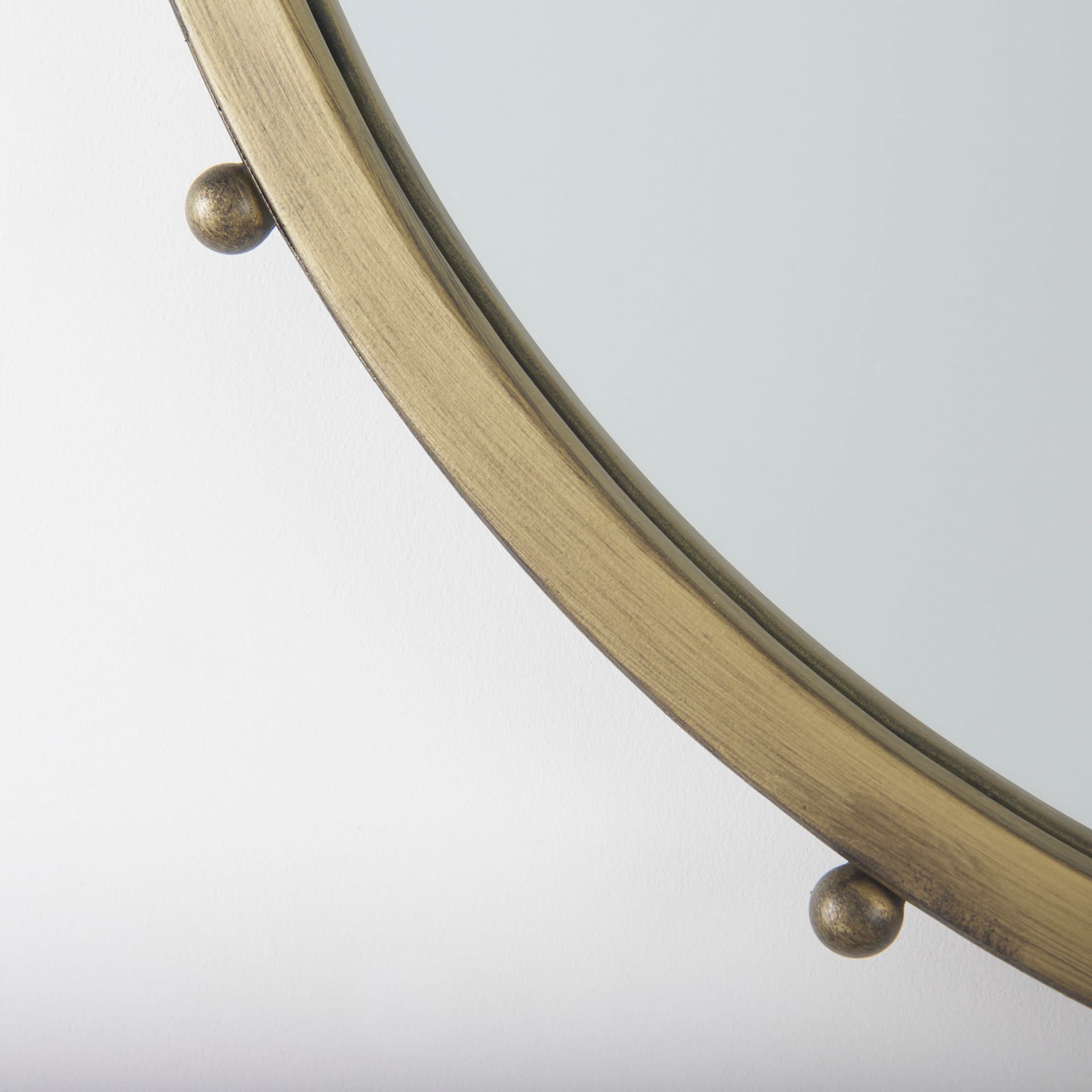 Elena I Small Gold Wall Mirror — product photograph