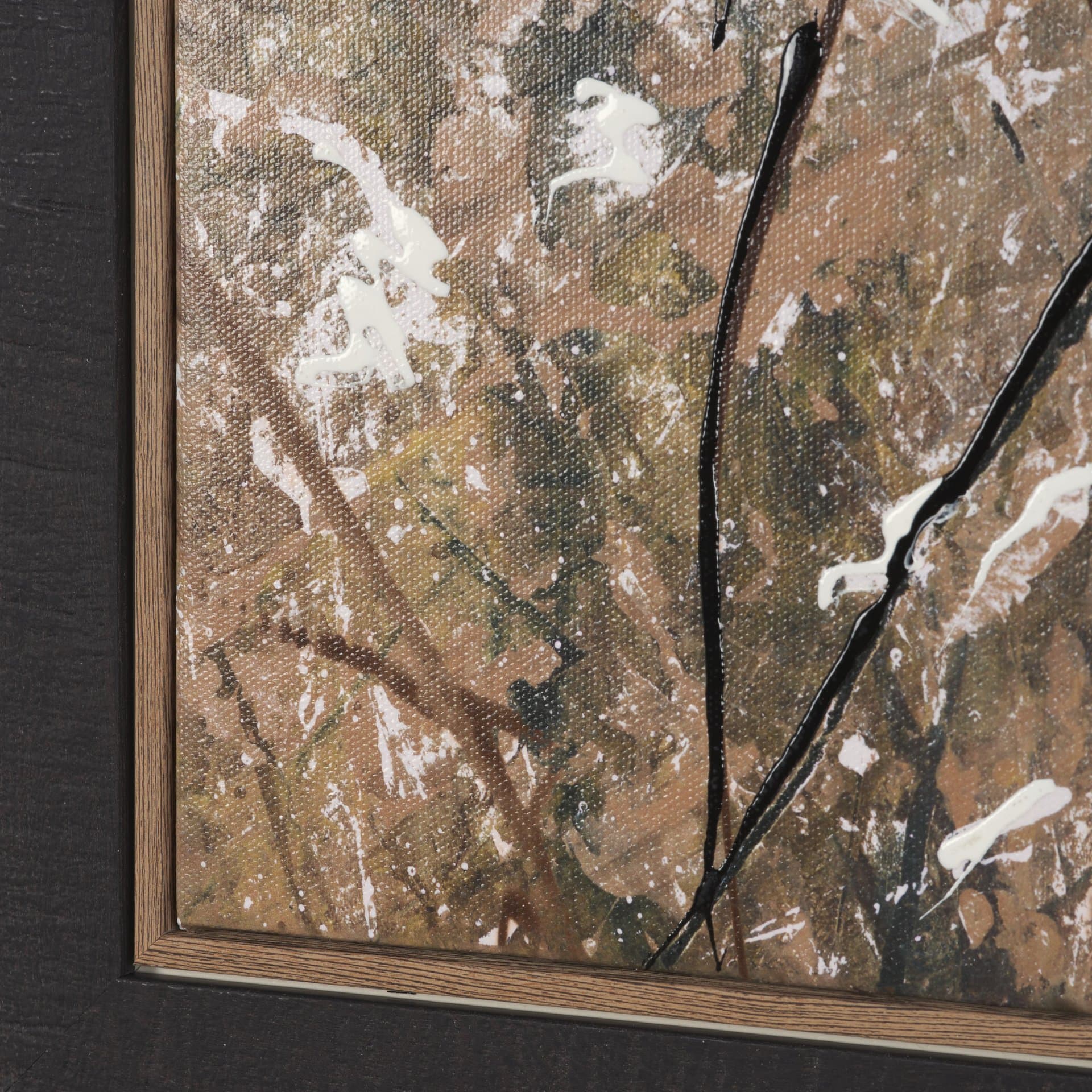 Chaos & Order IV by Chad Warren a Hand Embellished Textured Framed Canvas — product photograph