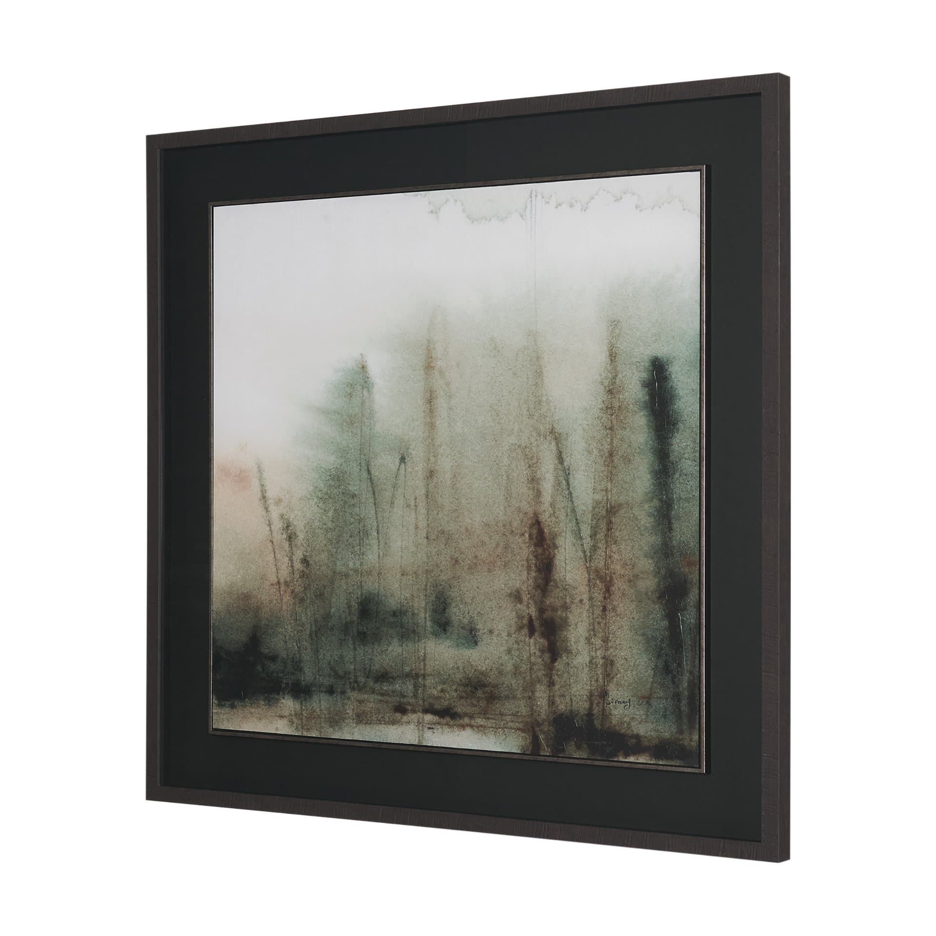 Watercolor Dreamscape III by Mercana Studio Hand Embelished Framed Artwork Matted under Glass — product photograph