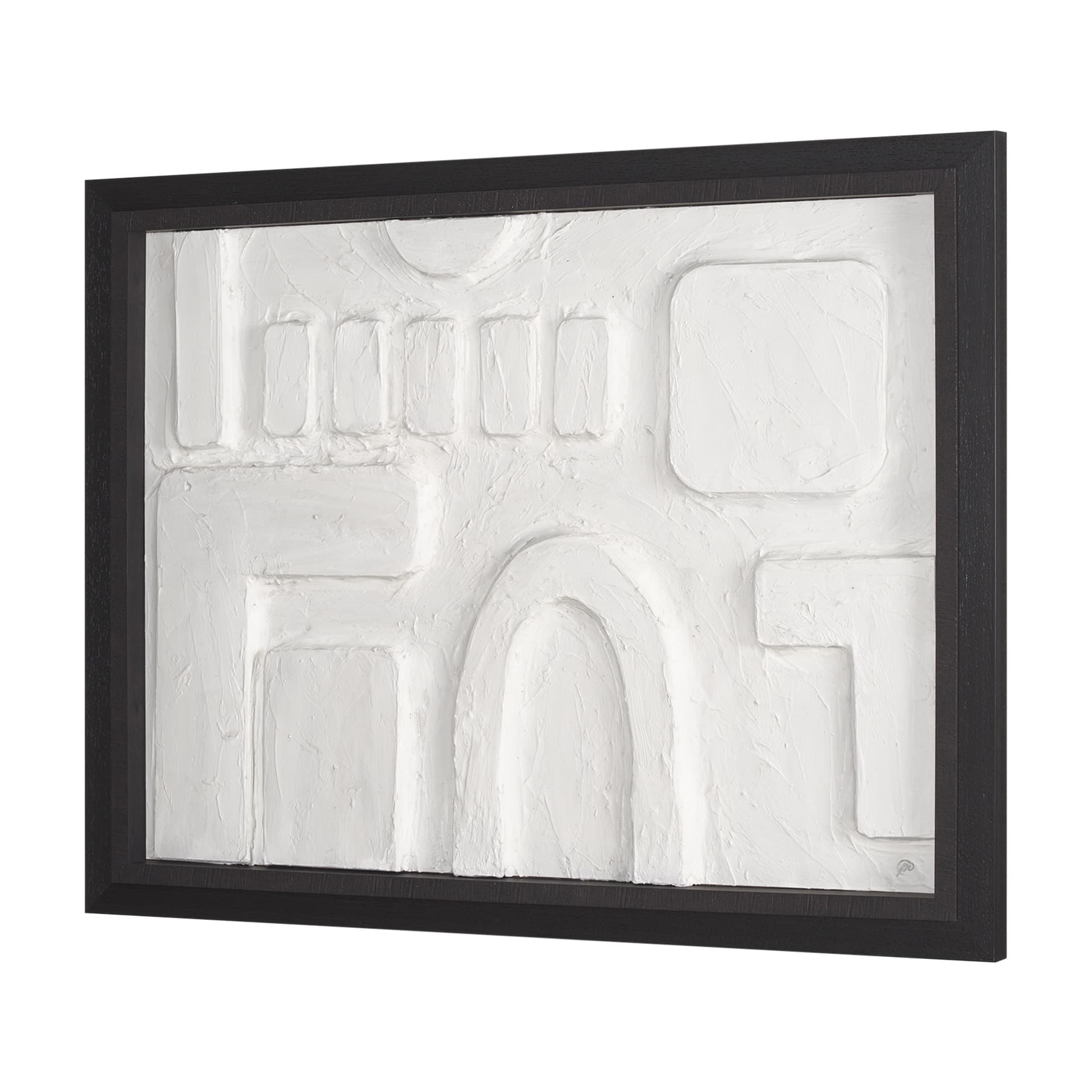 Passel II by Studio M a Framed handmade Original 3D Textured Artwork — product photograph
