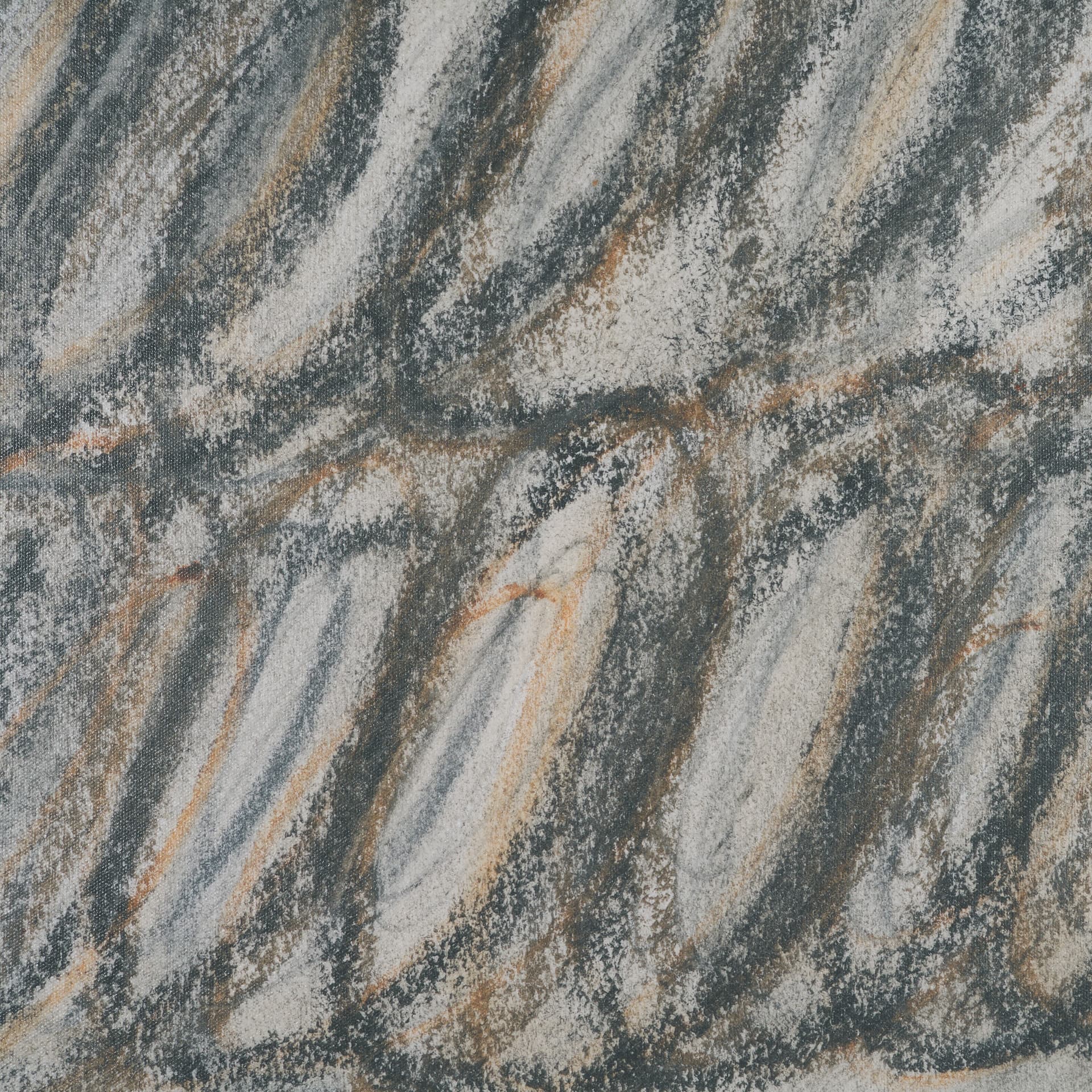 Helical by Mercana Studio Hand-Embellished Textured Framed Canvas Artwork — product photograph