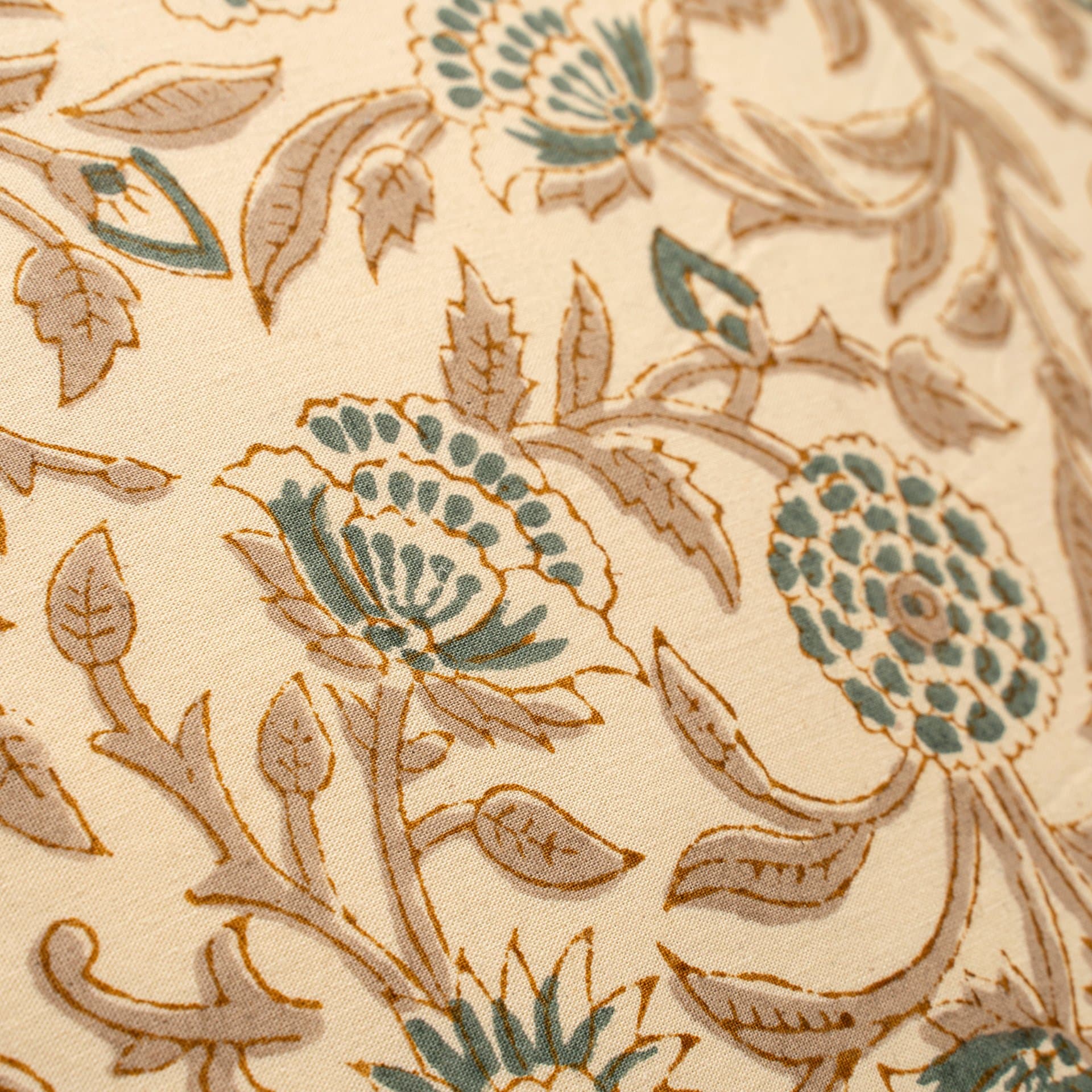 Sudari 20x20 Block Print Pillow Cover — product photograph