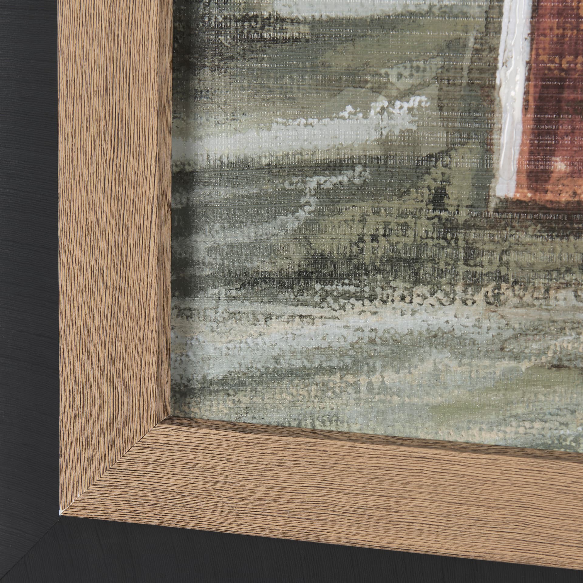 Old Barn IV by Mercana Studio a Hand Embellished Textured Framed Art Print — product photograph