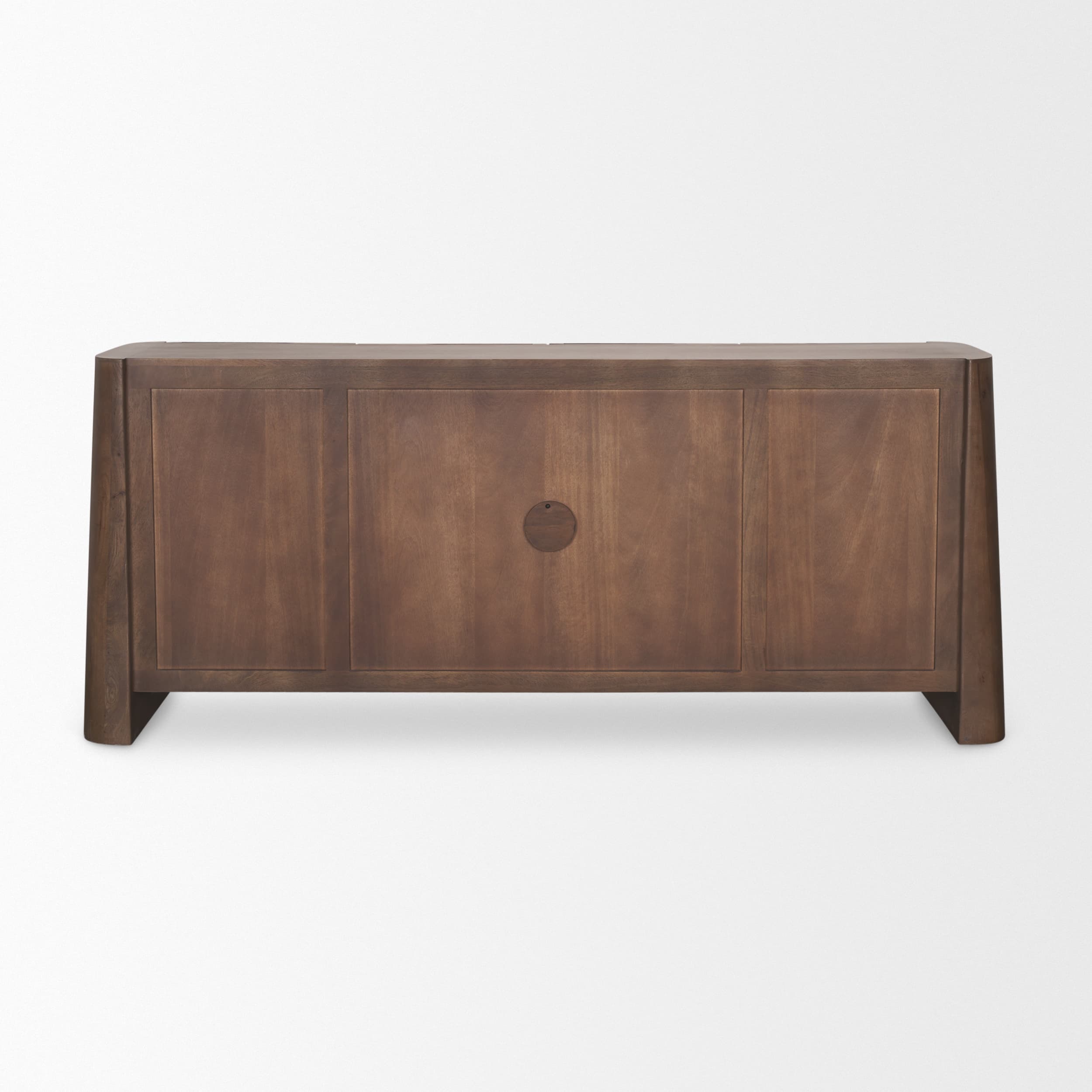 Tammar Brown Wood 4-Door Sideboard — product photograph