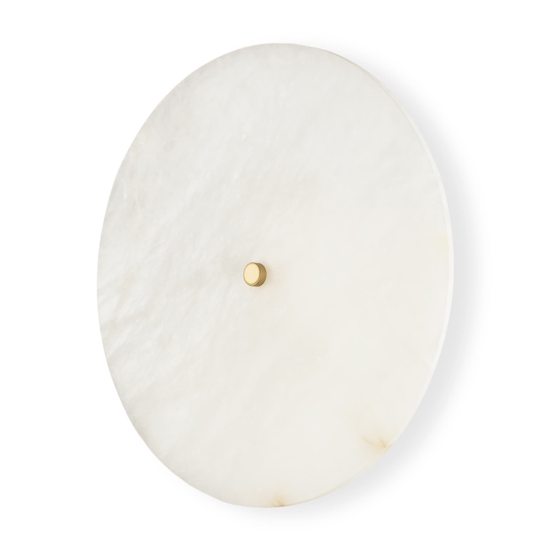 Dolly Brushed Gold Metal w/ Alabaster Shade 4-Light Wall Sconce — product photograph