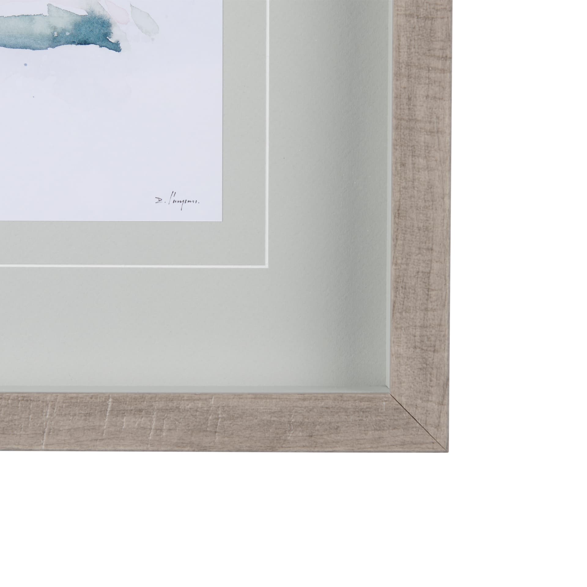 Rifleman I by Mercana Studio a Hand Embellished Textured Framed Art Print Matted under Glass — product photograph