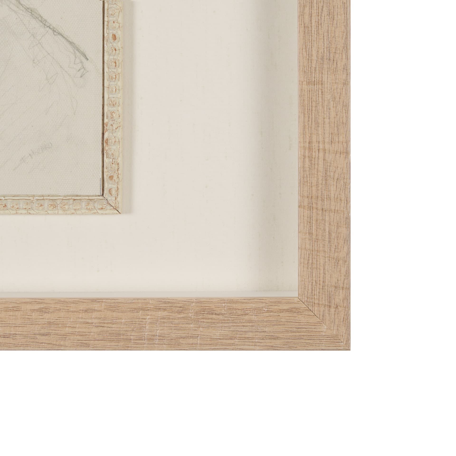 Sketch Collection (Set of 9) by Mercana Studio a Hand Embellished Framed Art Print Matted under Glas — product photograph