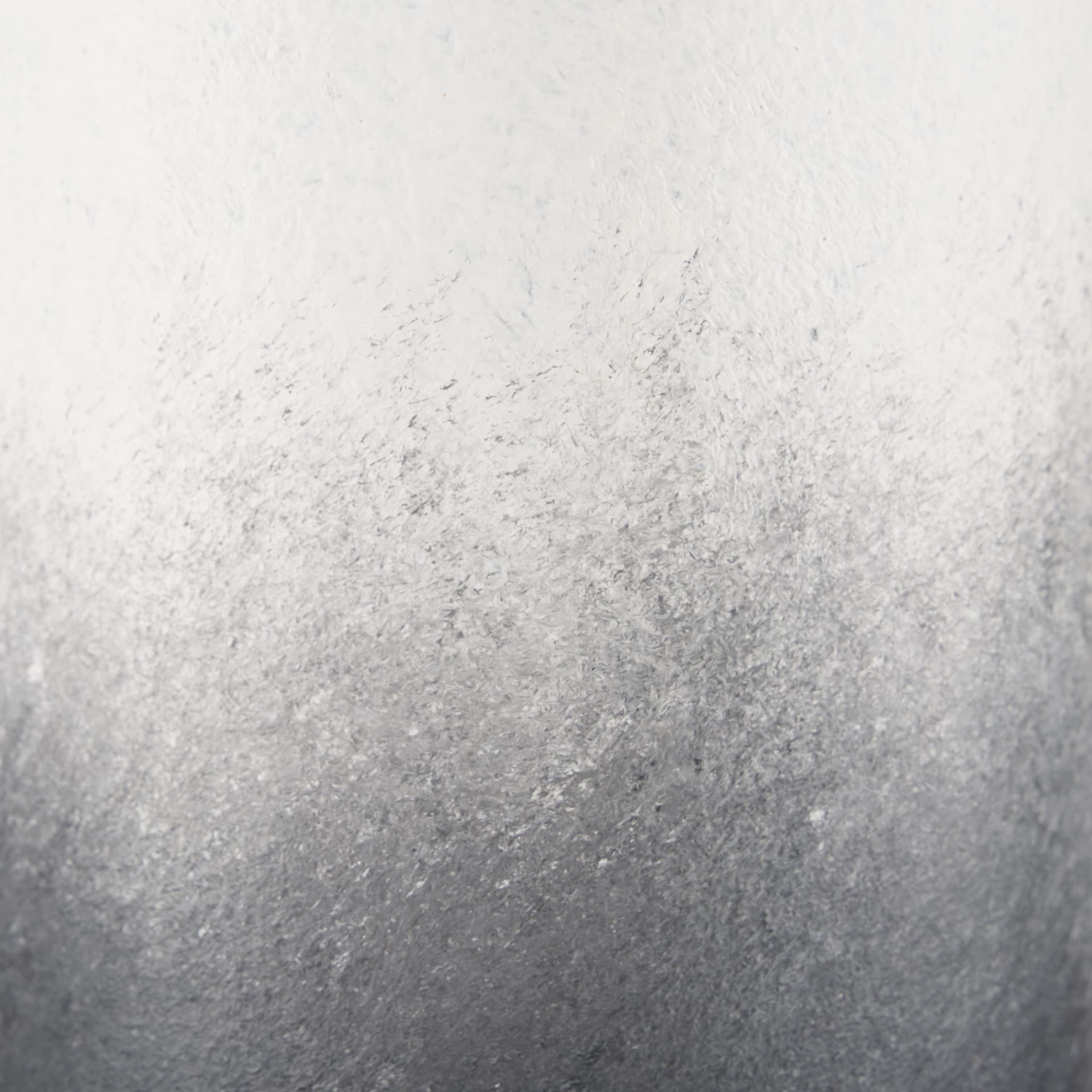 Townley Small White w/ Black Ombre Metal Vase — product photograph