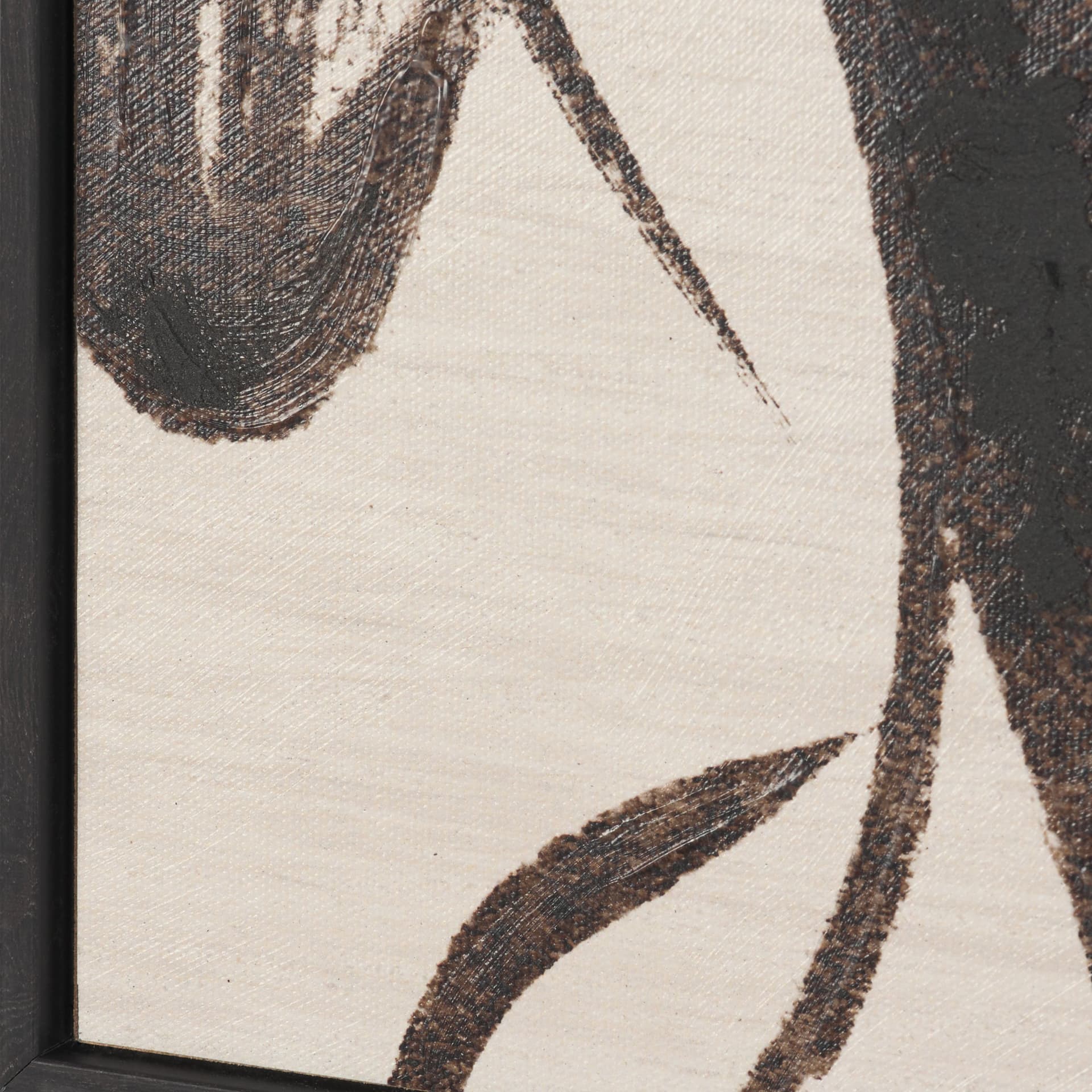 Sculptured Chaos (Set of 9) by Mercana Studio Hand Embellished Text Framed Artwork — product photograph